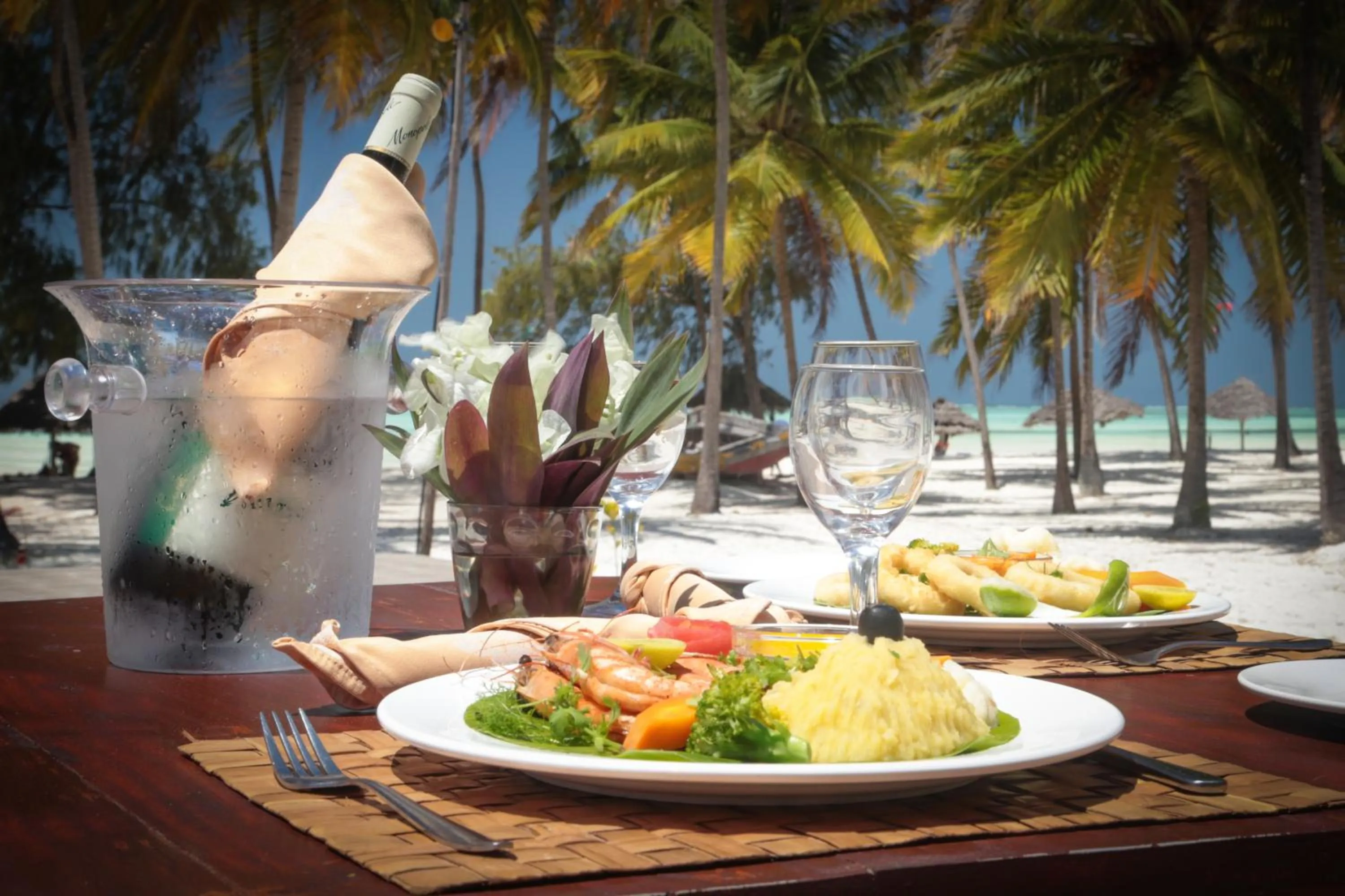 Food close-up in Cristal Resort