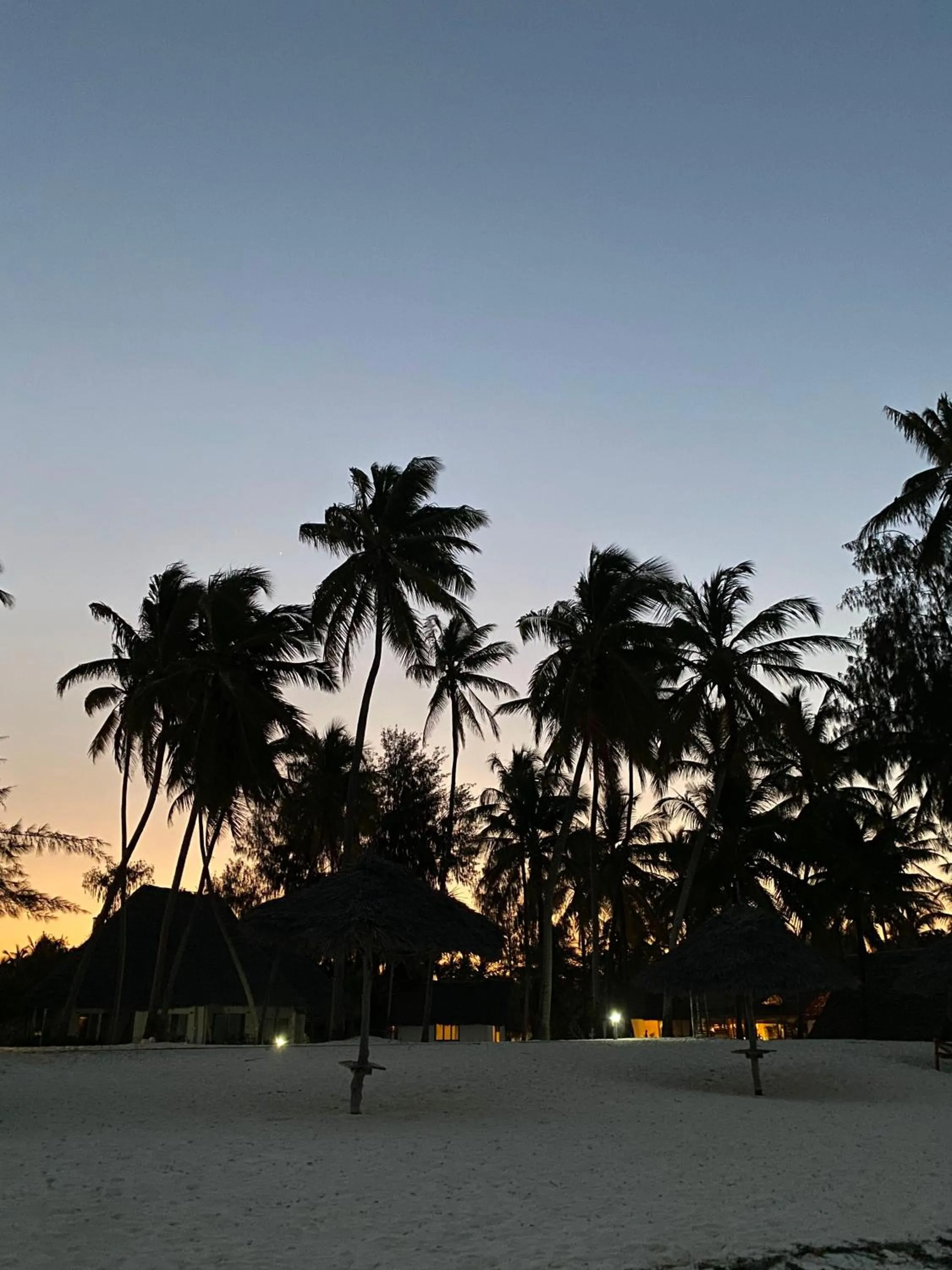 Sunset in Cristal Resort