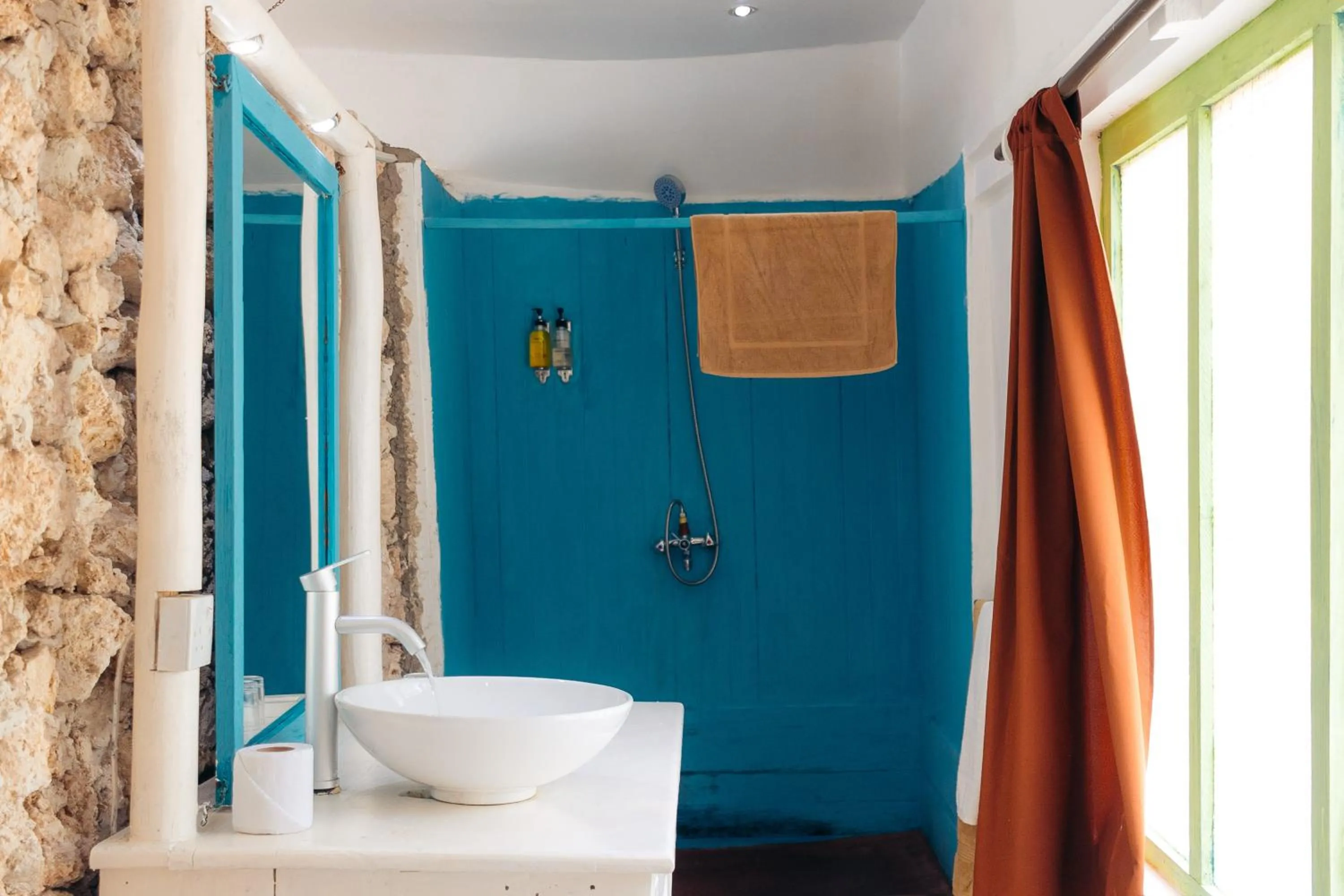 Shower in Cristal Resort