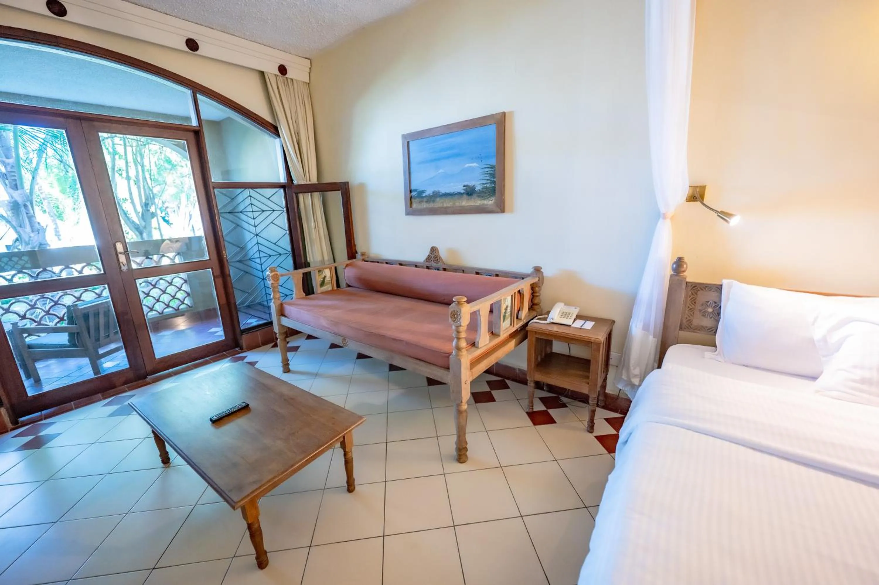 Living room, Bed in Severin Sea Lodge