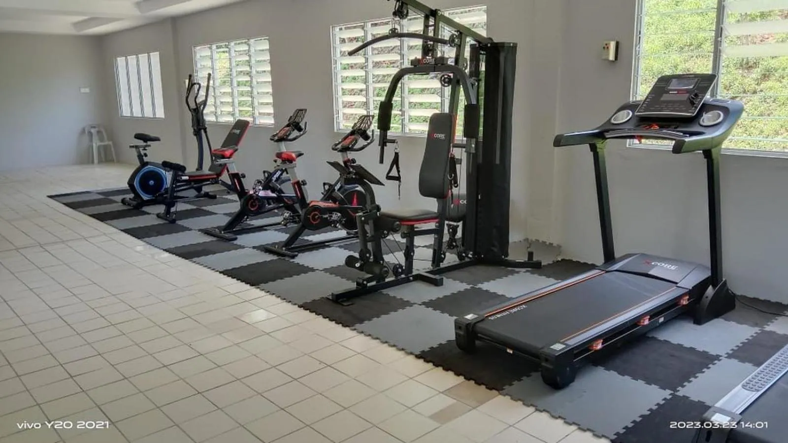Fitness centre/facilities in Putra Sentosa Retreat Camp, Sematan