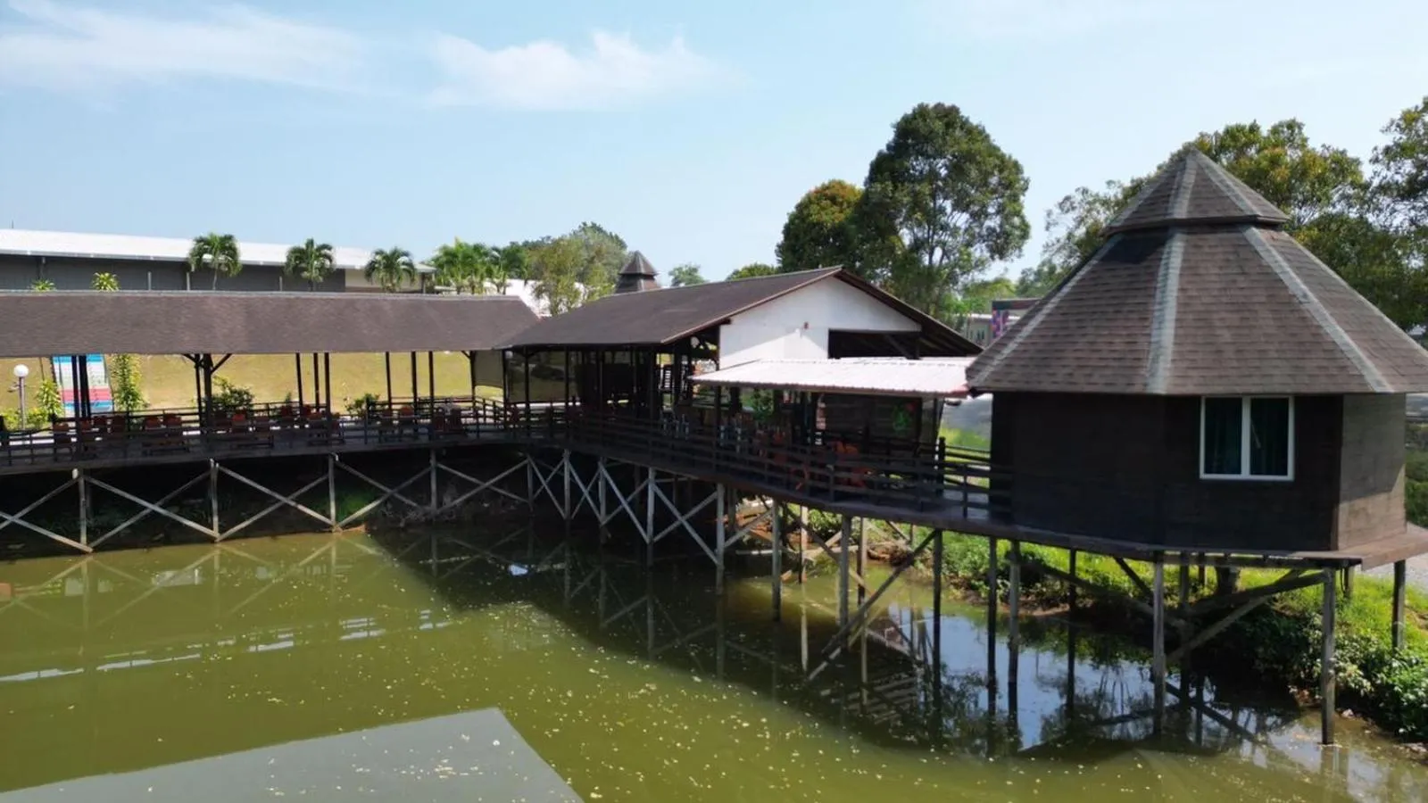 Lounge or bar in Putra Sentosa Retreat Camp, Sematan