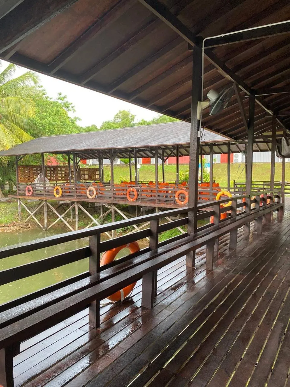 Lounge or bar in Putra Sentosa Retreat Camp, Sematan