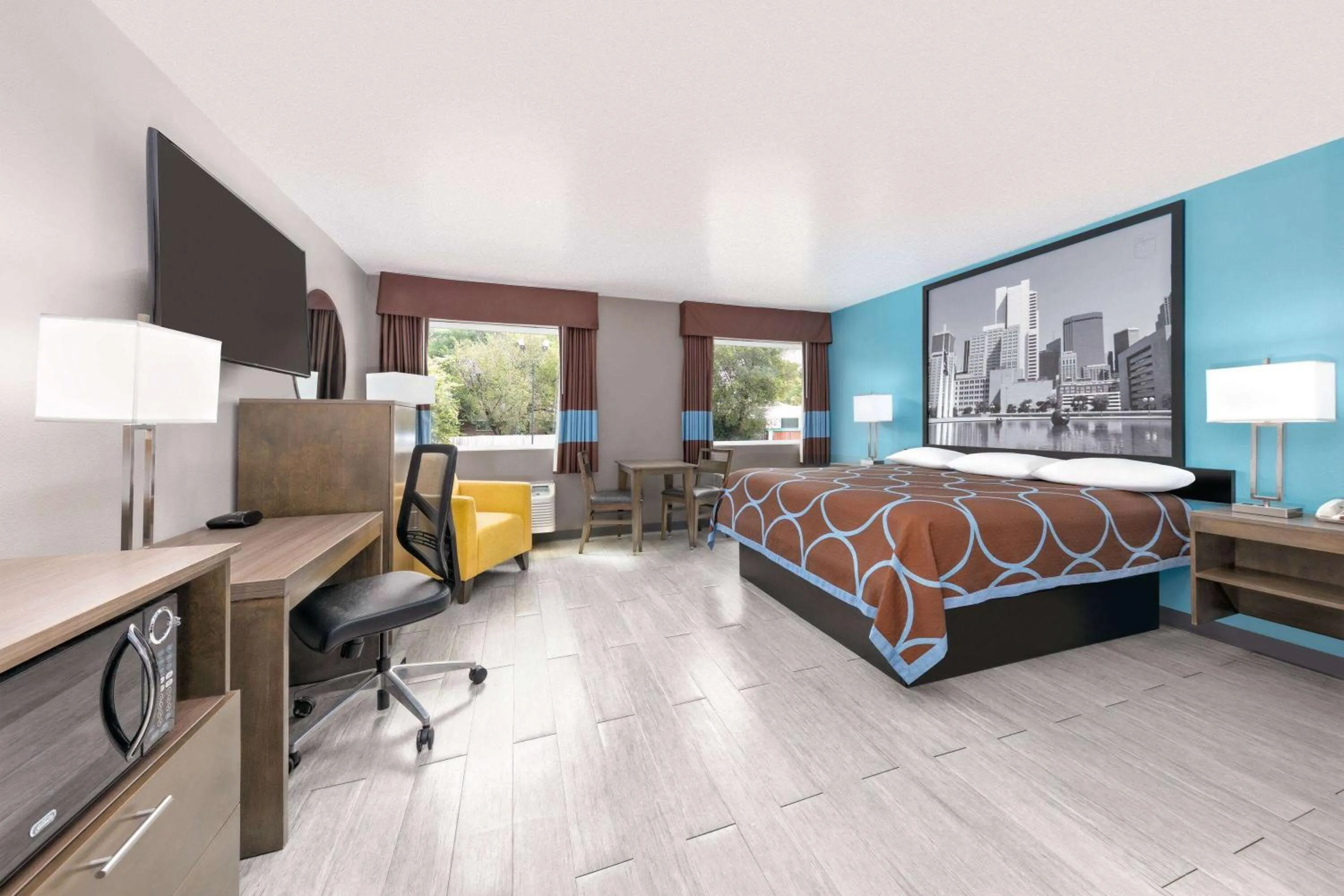 Photo of the whole room, Bed in Super 8 by Wyndham Waxahachie TX