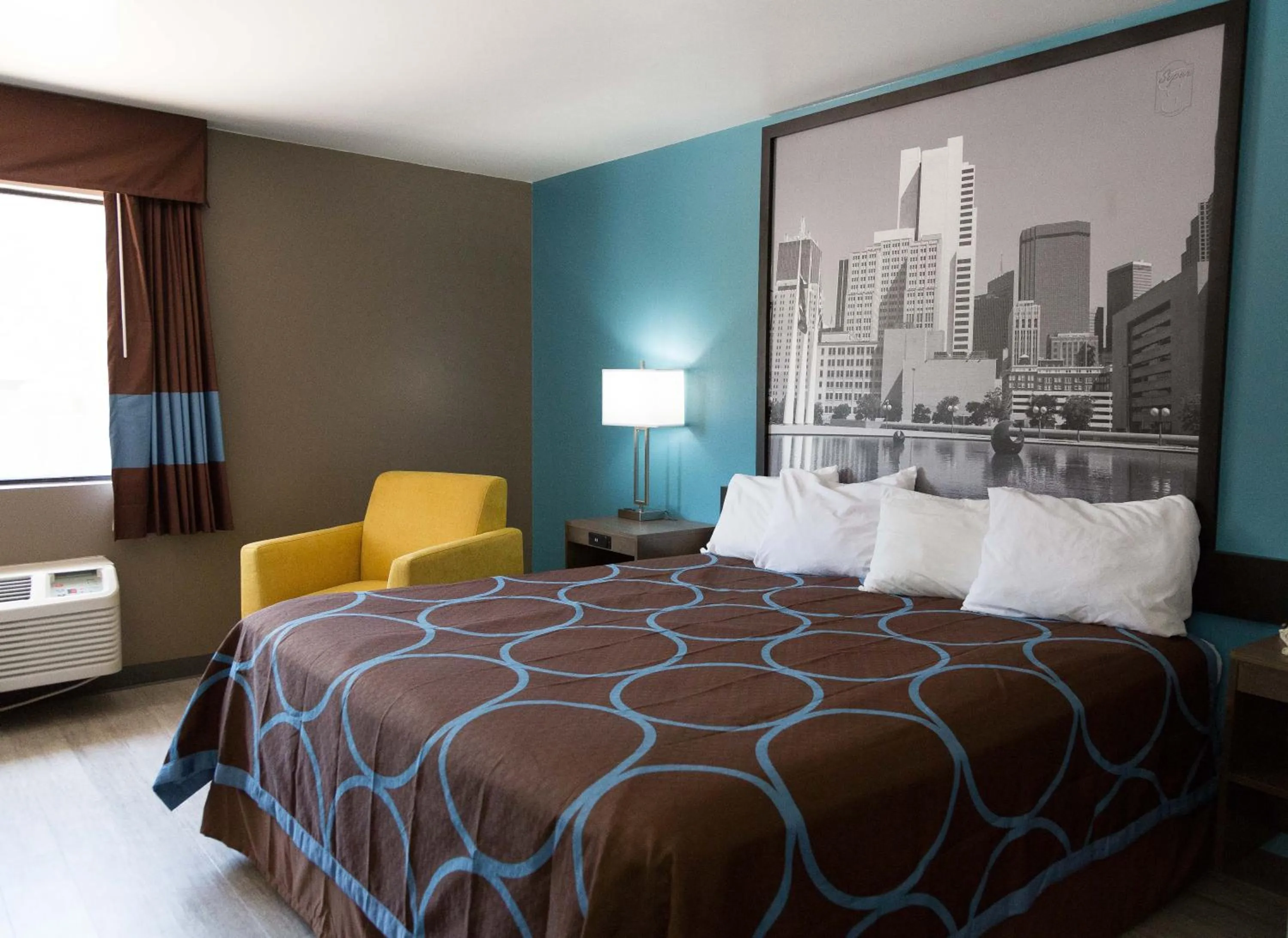 Bedroom, Bed in Super 8 by Wyndham Waxahachie TX