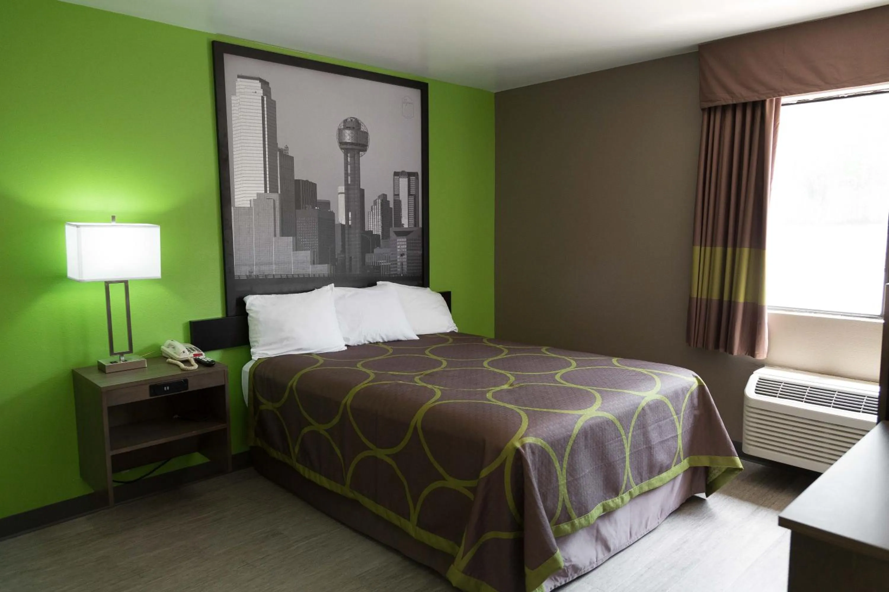 Bedroom, Bed in Super 8 by Wyndham Waxahachie TX