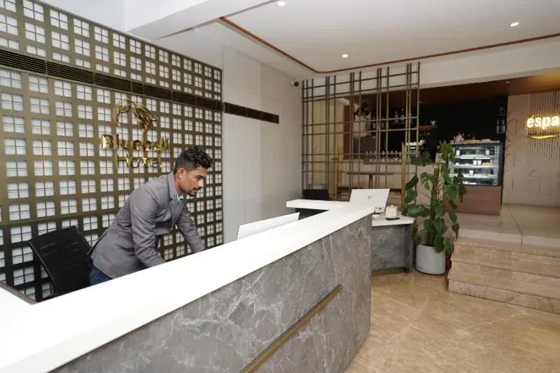 Lobby or reception in Hotel Bluebell Lobby or reception in Hotel Bluebell