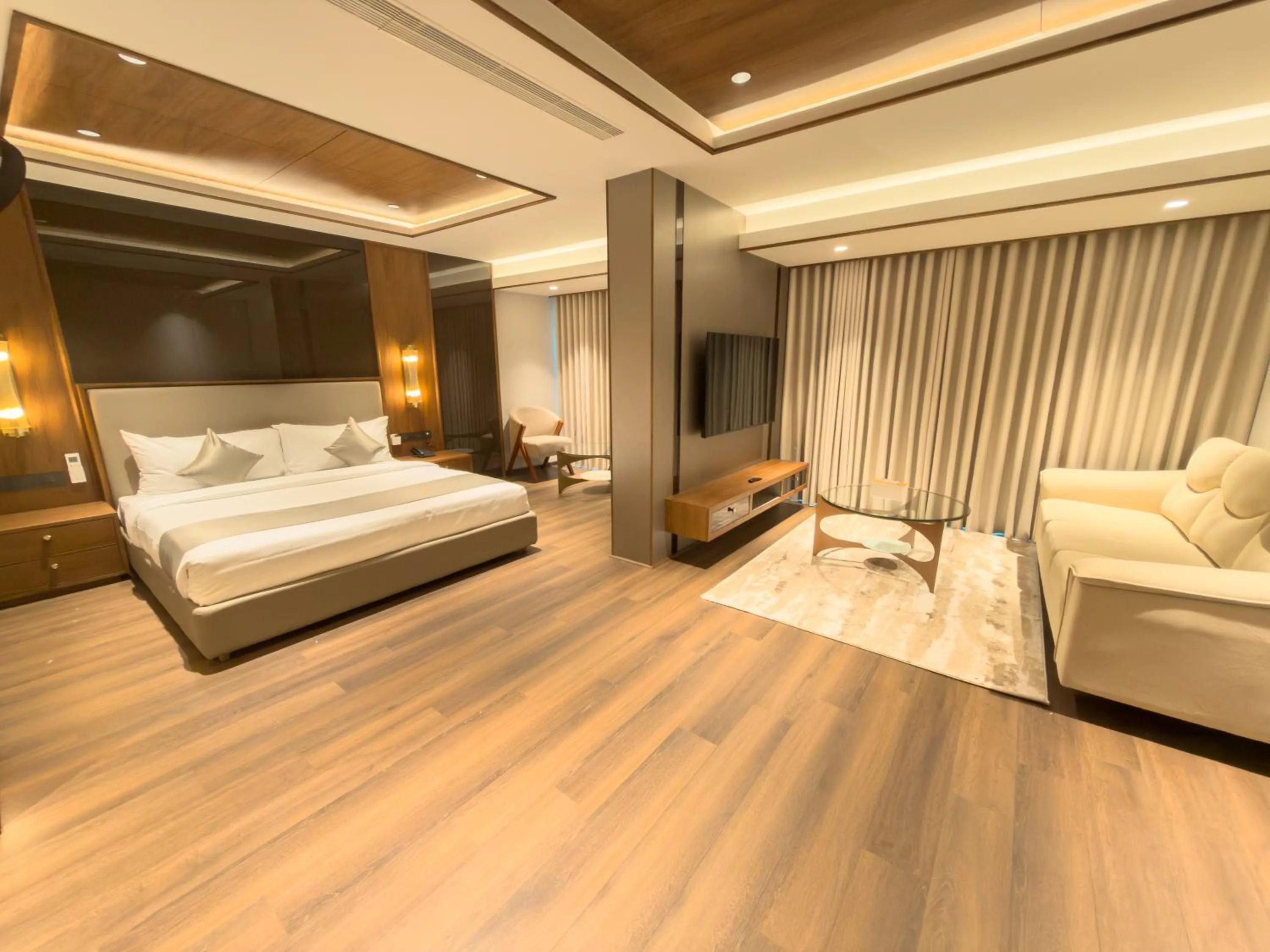 Bed in Hotel Bluebell