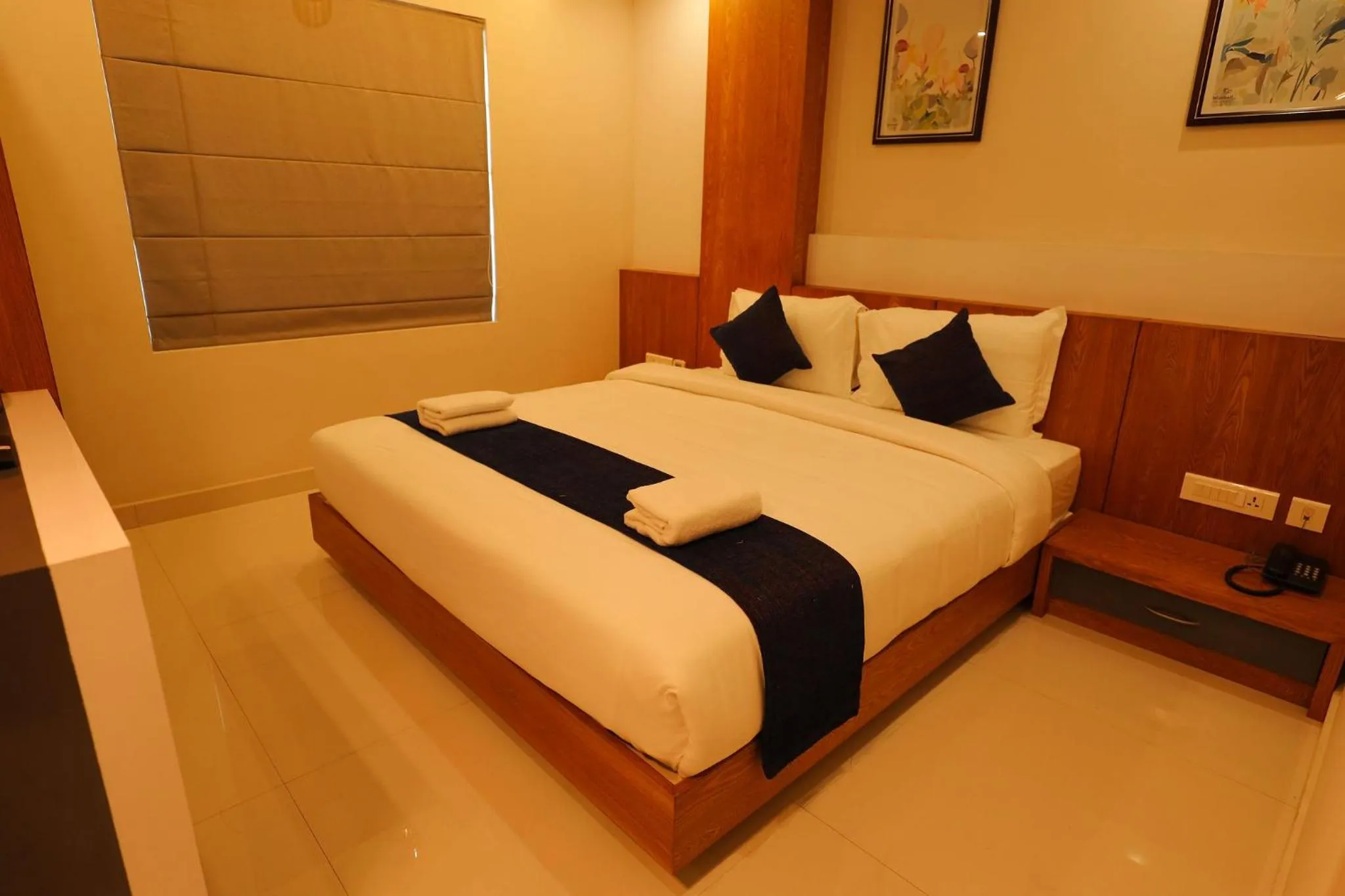 Bedroom, Bed in Hotel Bluebell