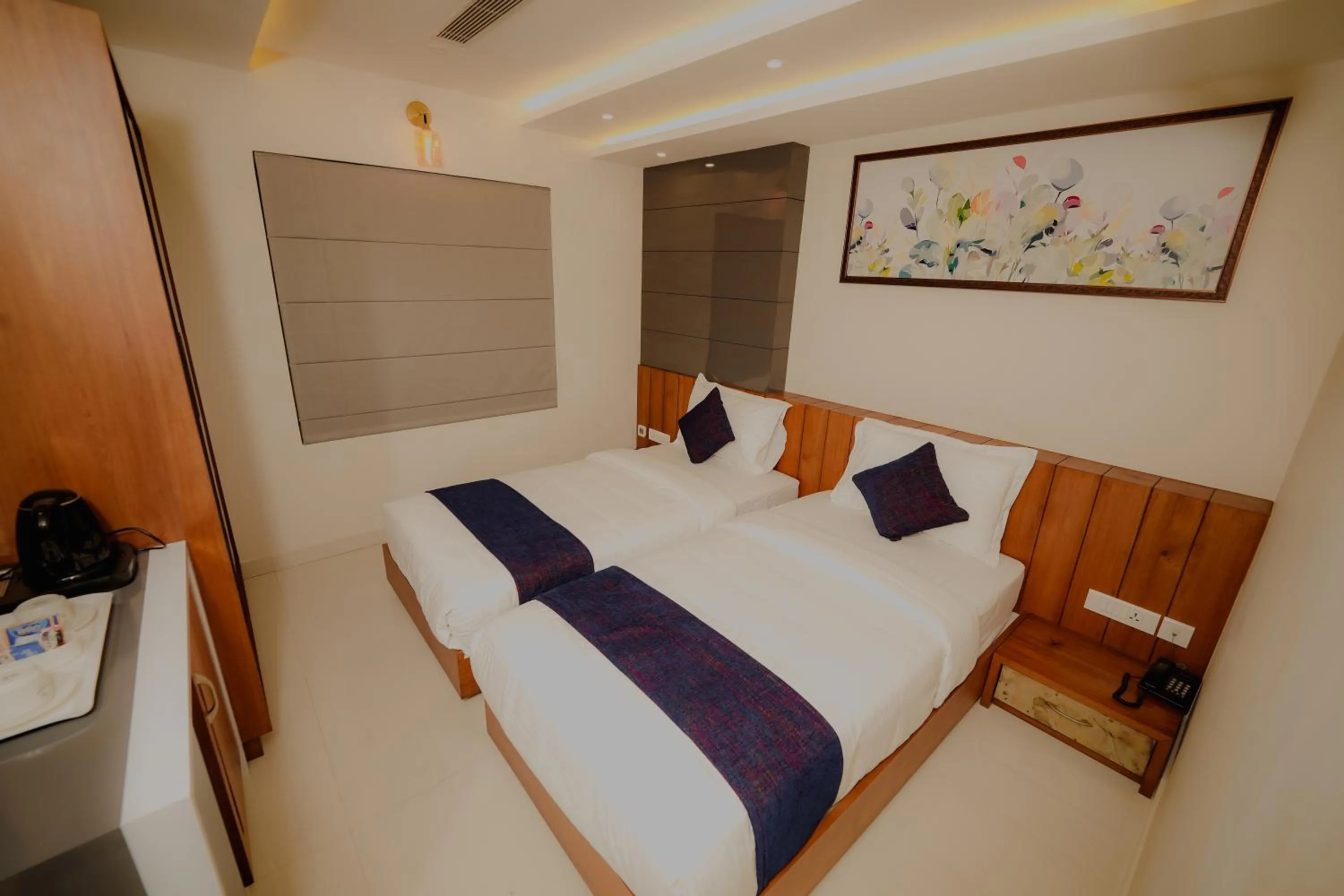 Bed in Hotel Bluebell