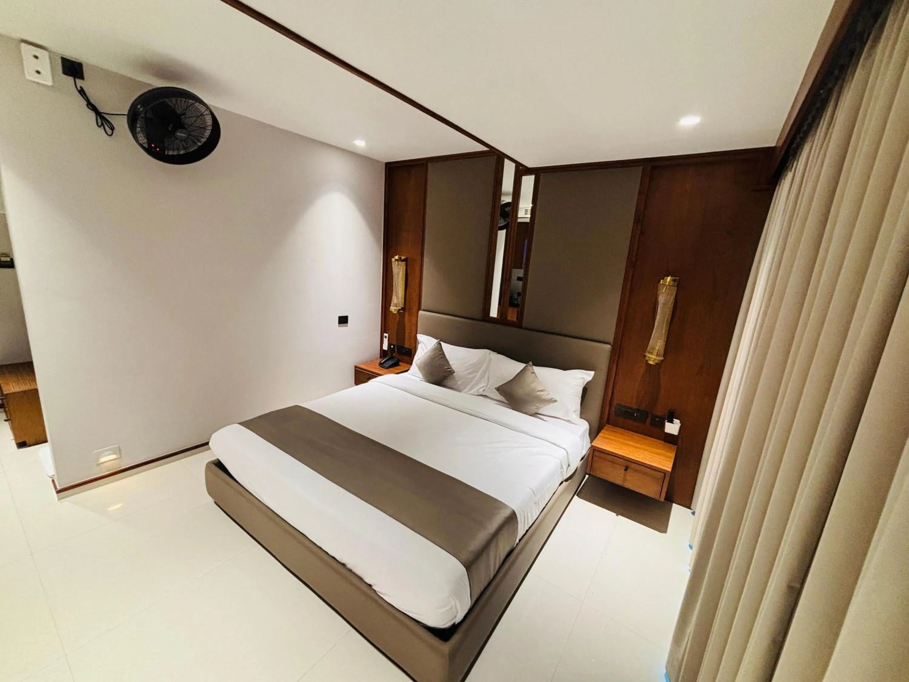 Bed in Hotel Bluebell