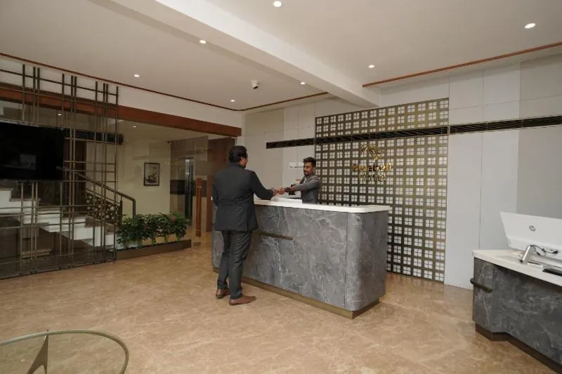 Lobby or reception in Hotel Bluebell