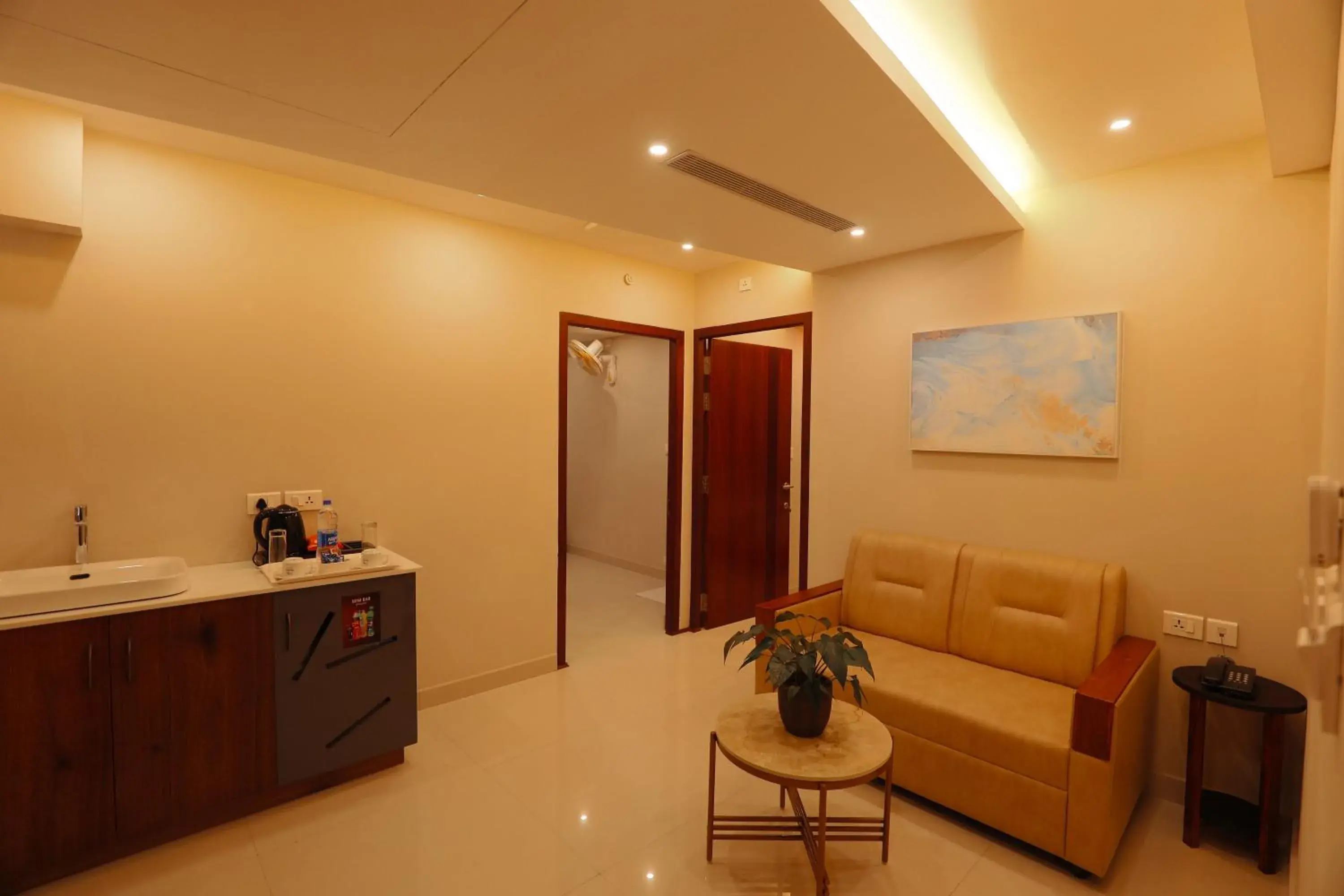 Living room in Hotel Bluebell Living room in Hotel Bluebell