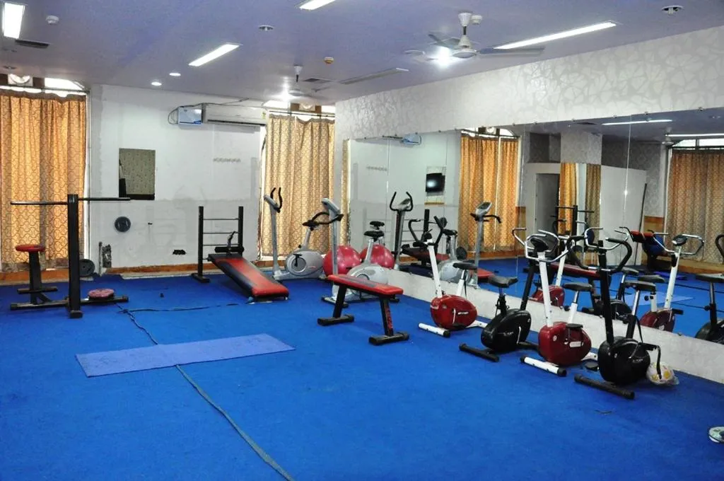 Fitness centre/facilities in Hotel Mandakini Royale