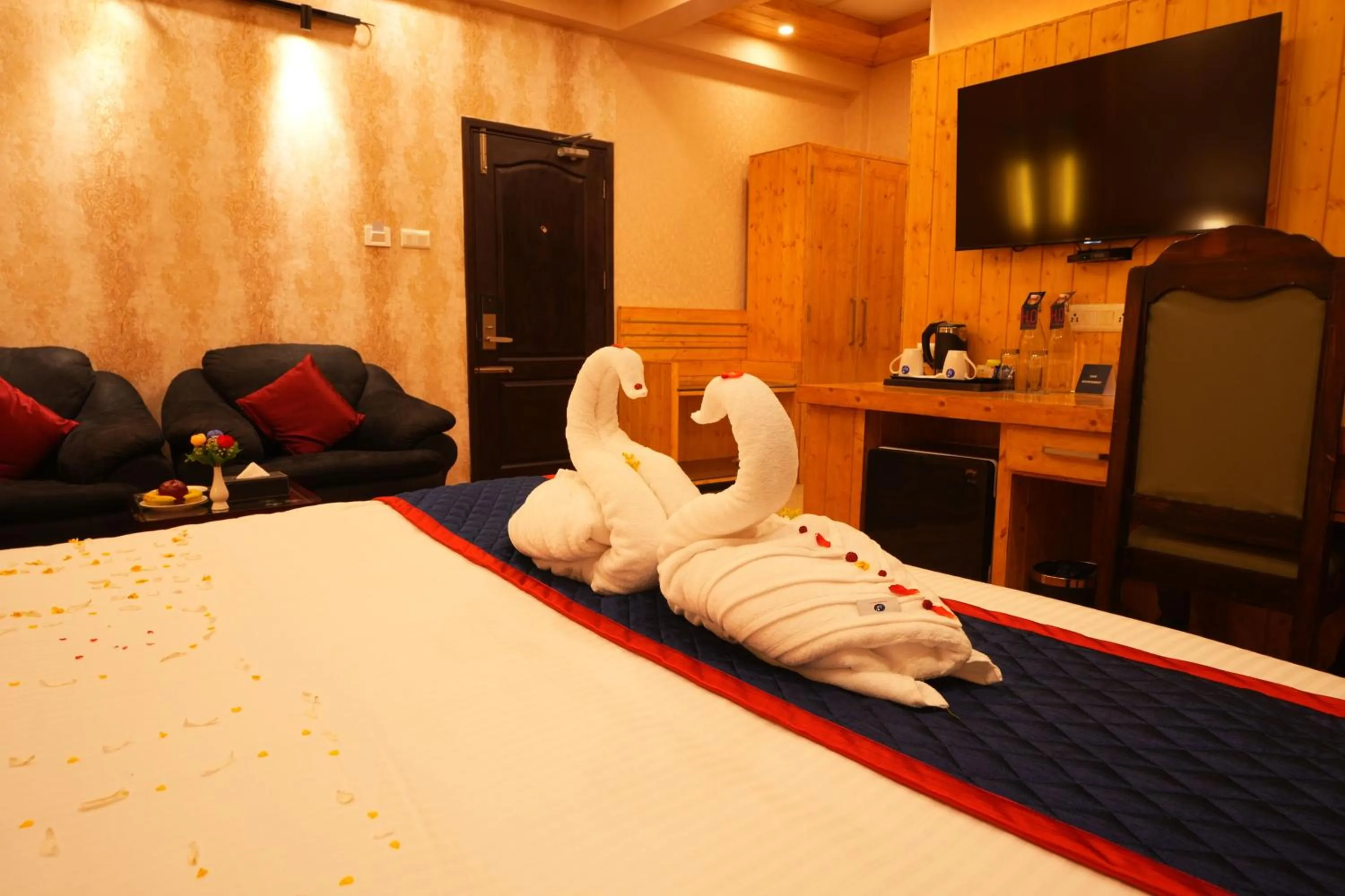 Bed in Hotel Bella Heights