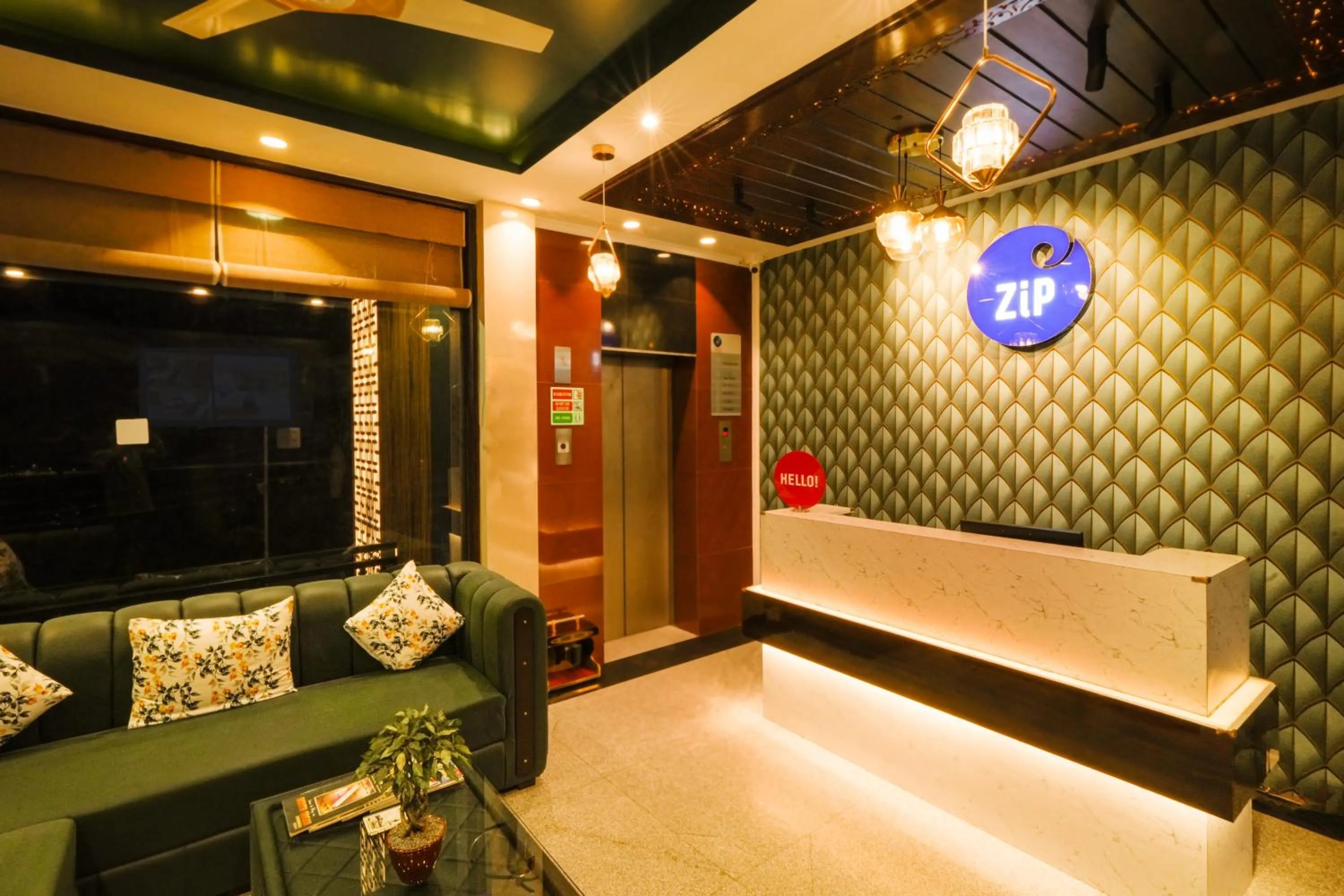 Lobby or reception in Hotel Bella Heights