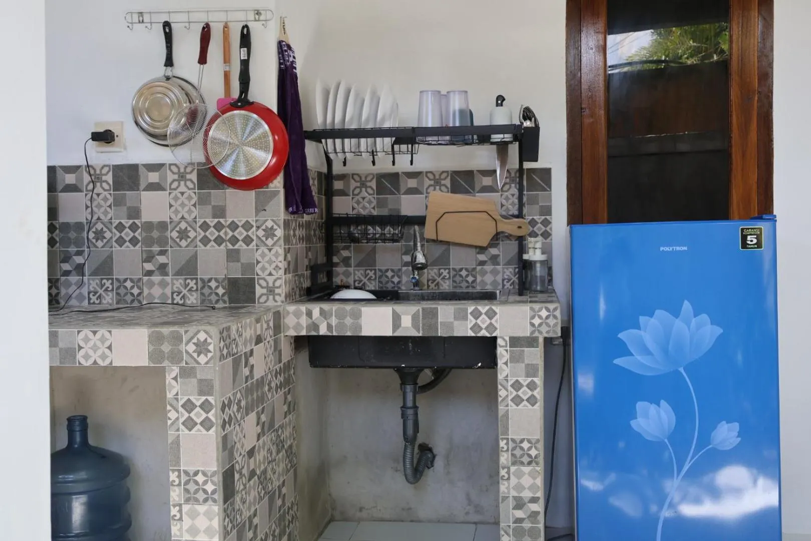Kitchen or kitchenette in Rumah Tiga Gili