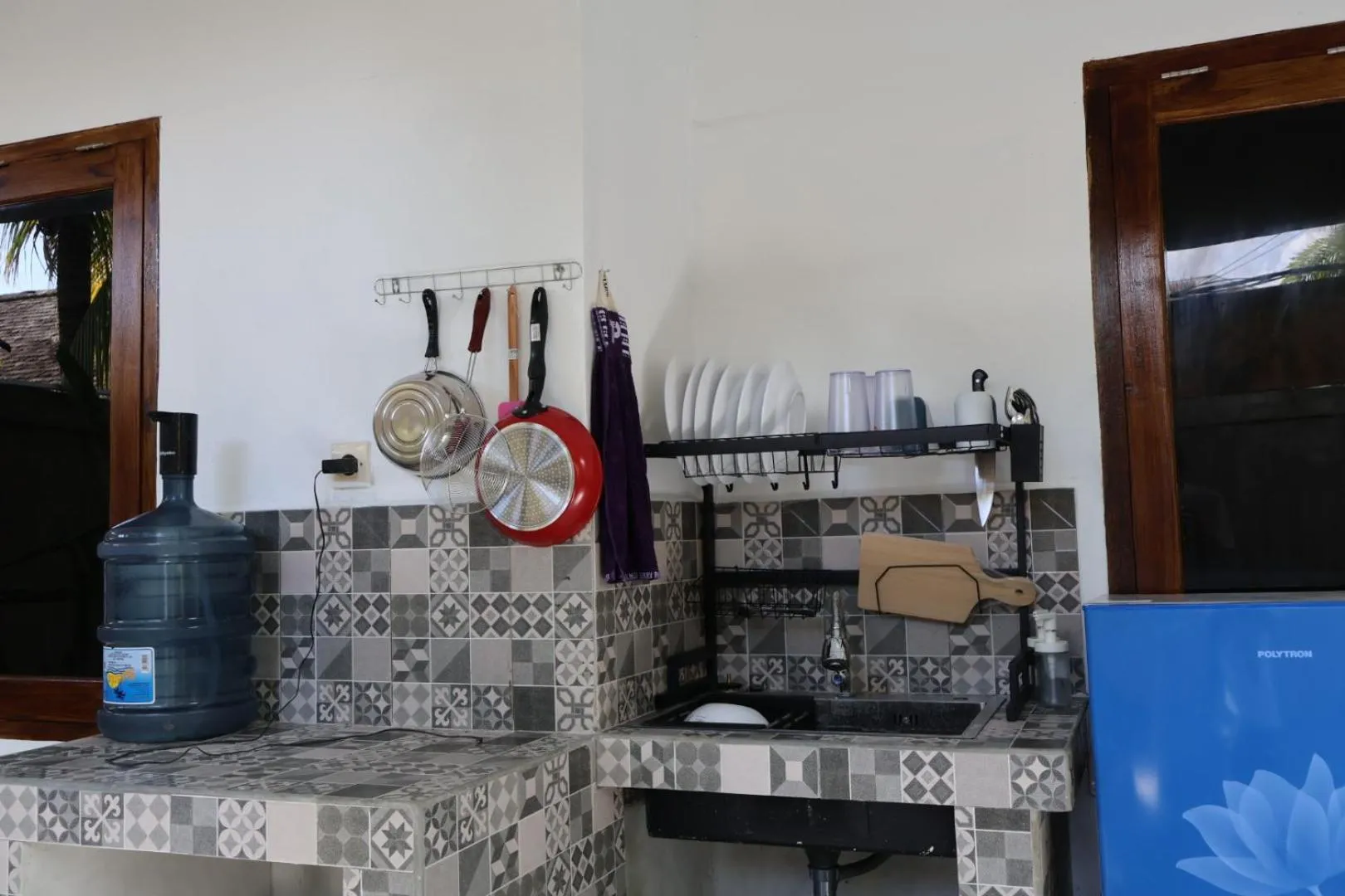 Kitchen or kitchenette in Rumah Tiga Gili