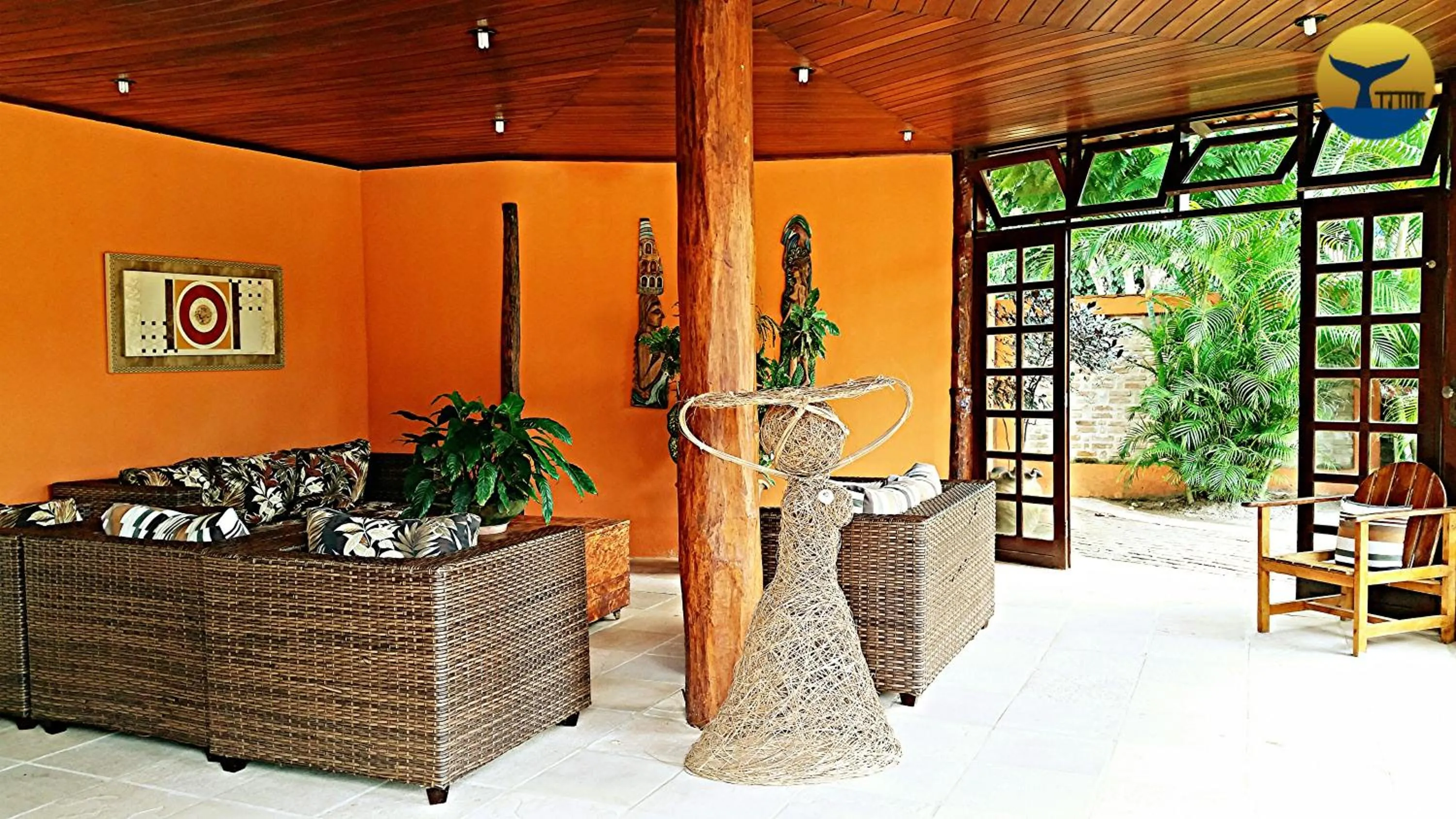 Lobby or reception in Hotel Cumuruxatiba