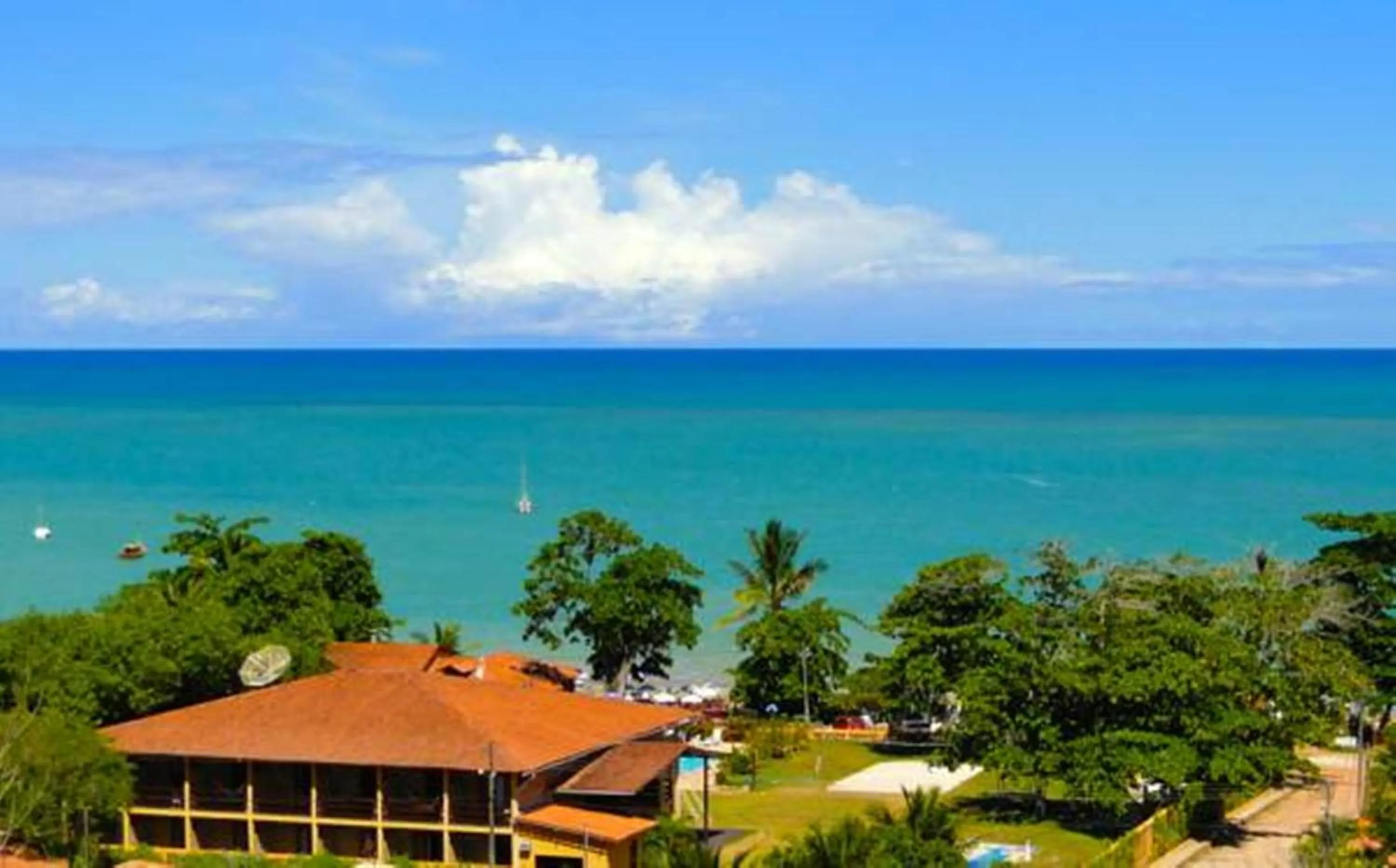 Sea view in Hotel Cumuruxatiba