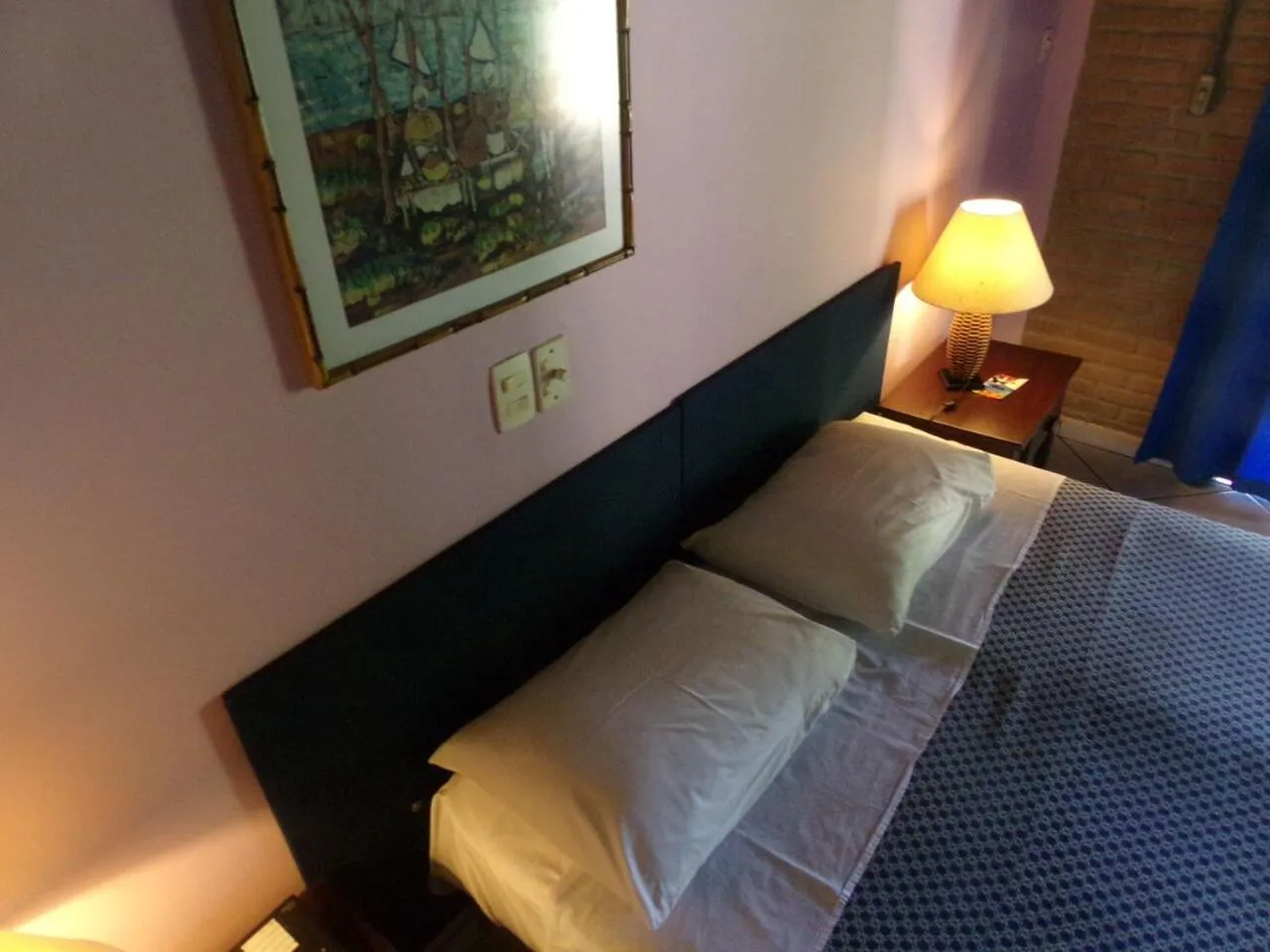 Bed in Hotel Cumuruxatiba