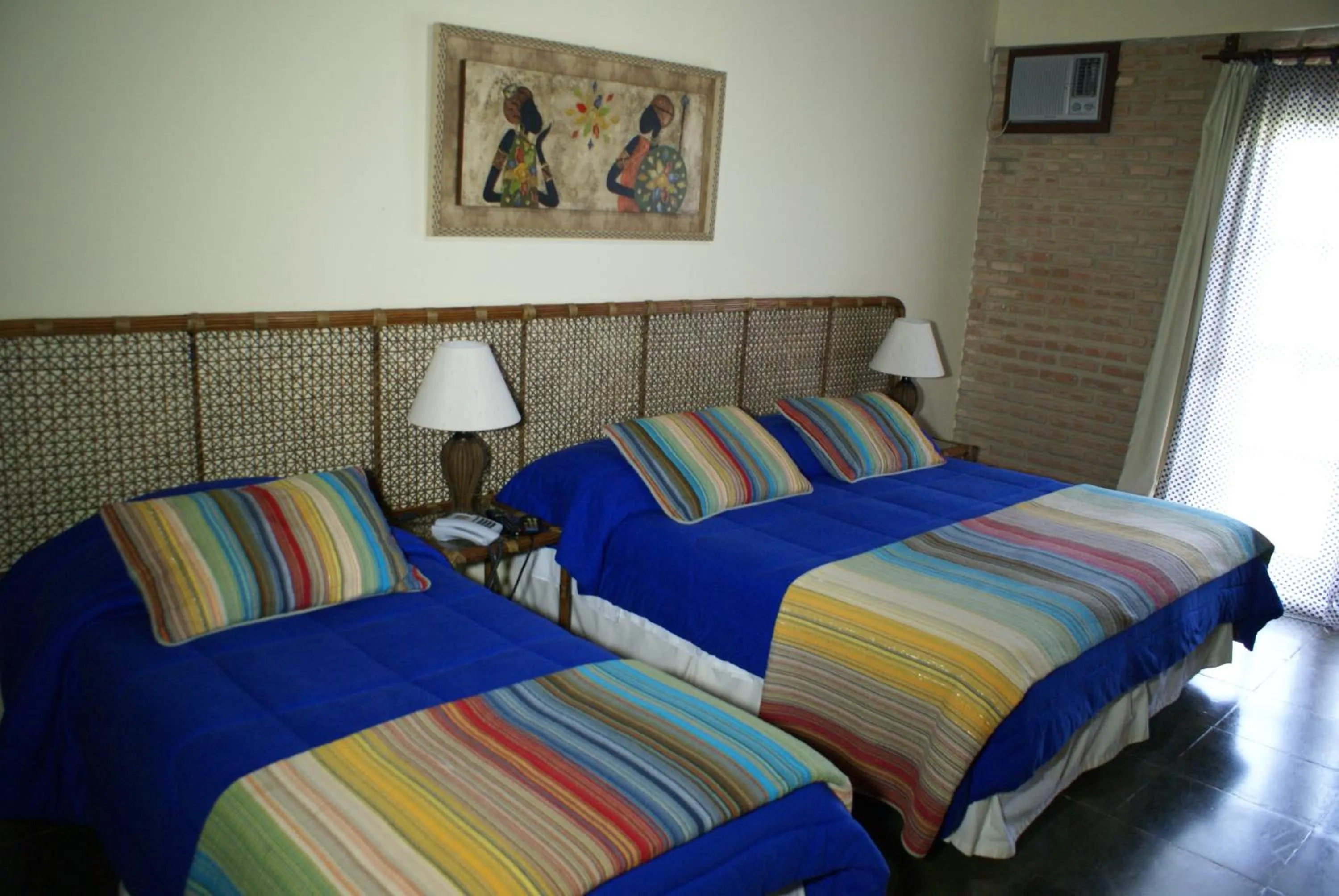 Bed in Hotel Cumuruxatiba