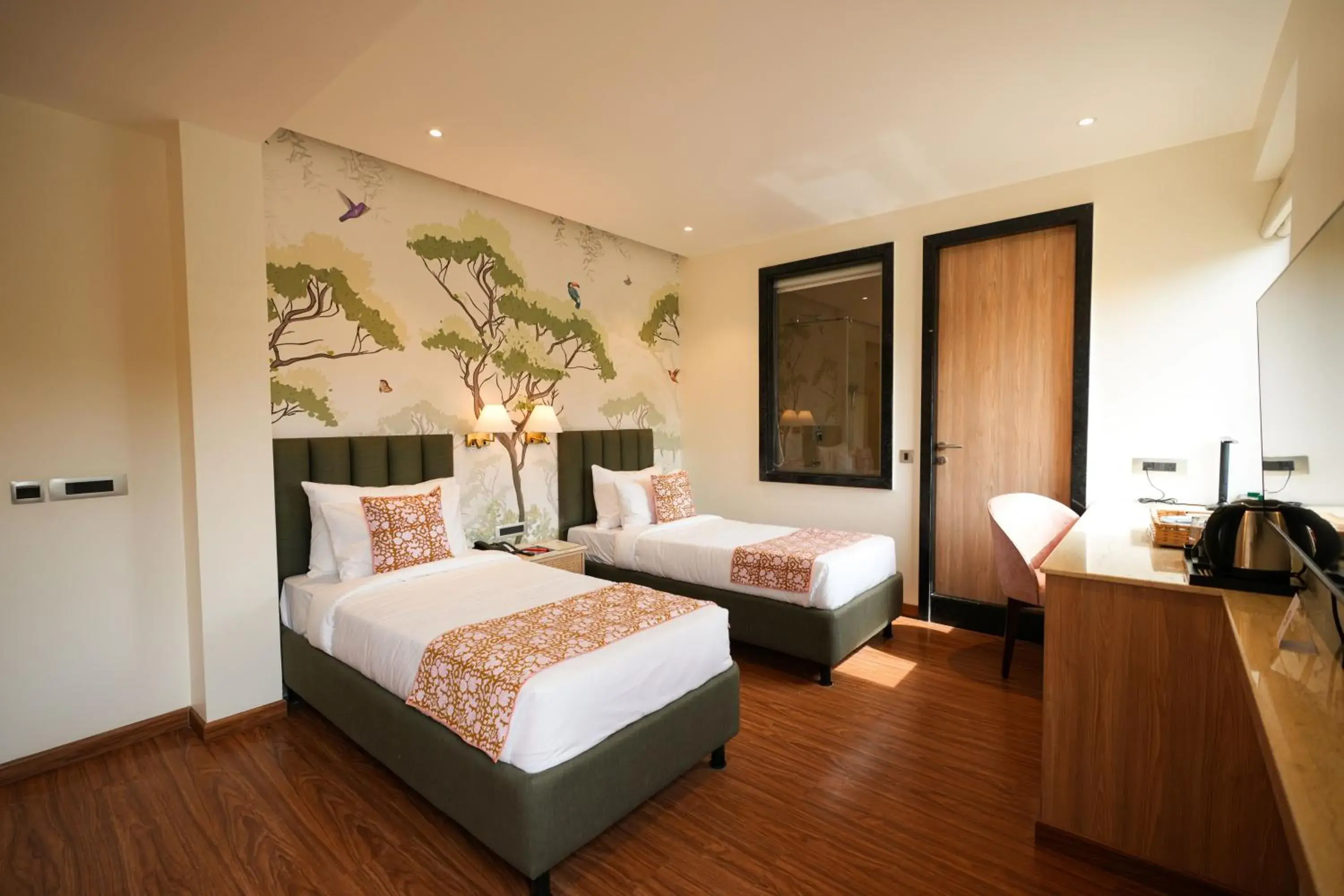 Deluxe Twin Room in The LIV Hotel Jaipur A City Center Boutique Hotel & Experiential Hub Deluxe Twin Room in The LIV Hotel Jaipur A City Center Boutique Hotel & Experiential Hub