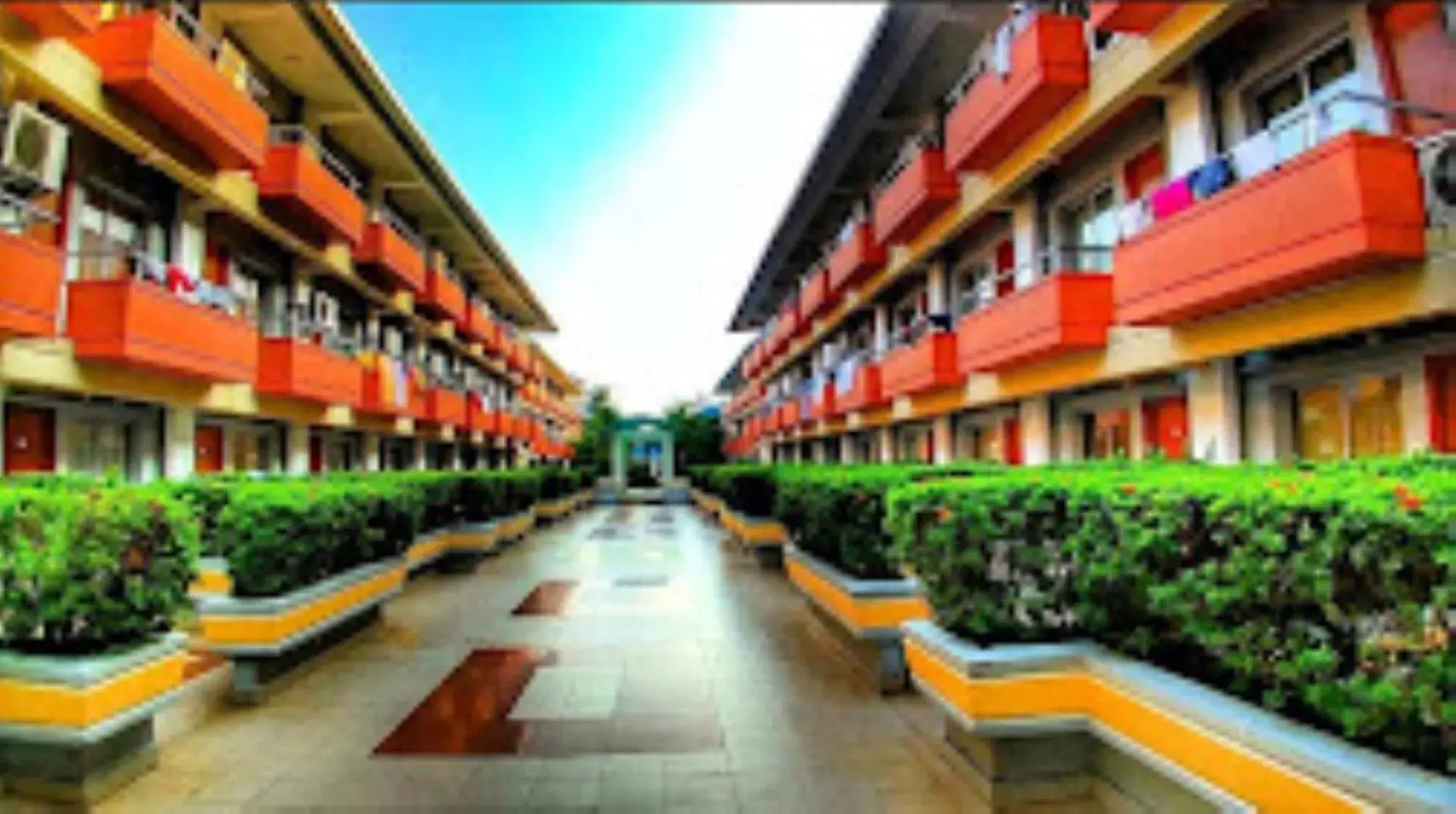 Property building in Blue Lily Beach Resort Property building in Blue Lily Beach Resort