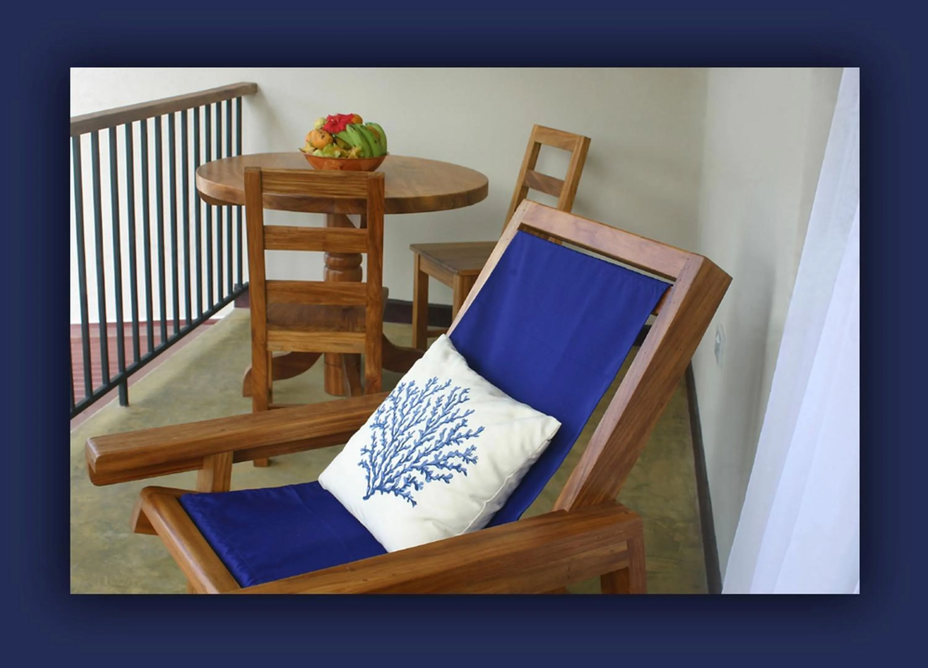 Balcony/Terrace in L'Hirondelle Self Catering Guest House