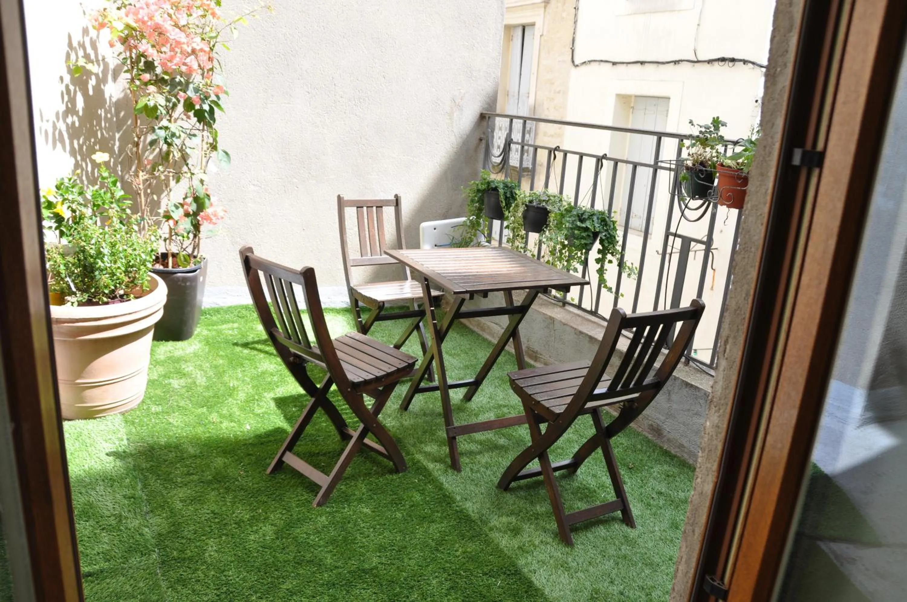 Balcony/Terrace in Ida Chambres d'hôtes B&B