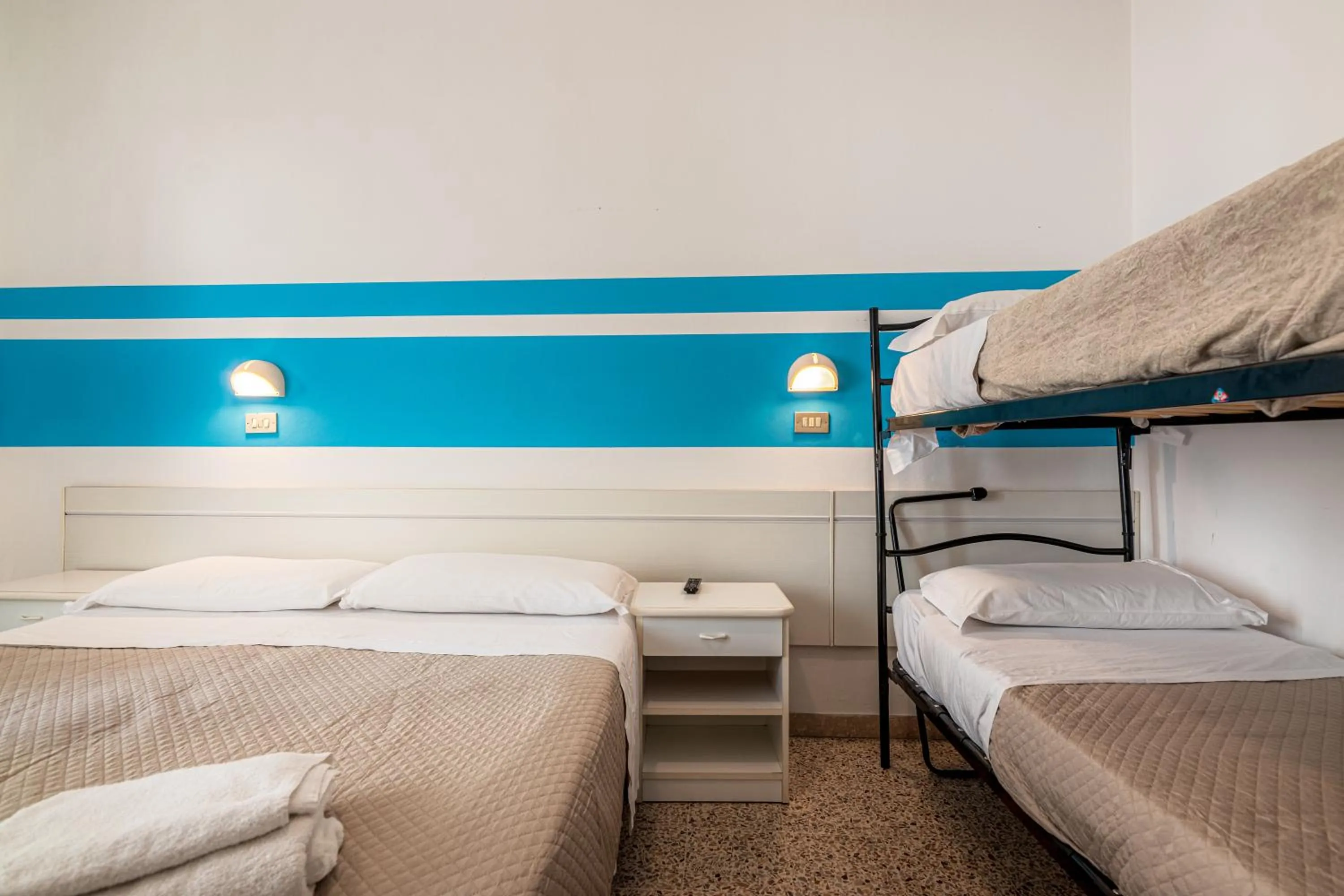 Bed in Hotel Serafini