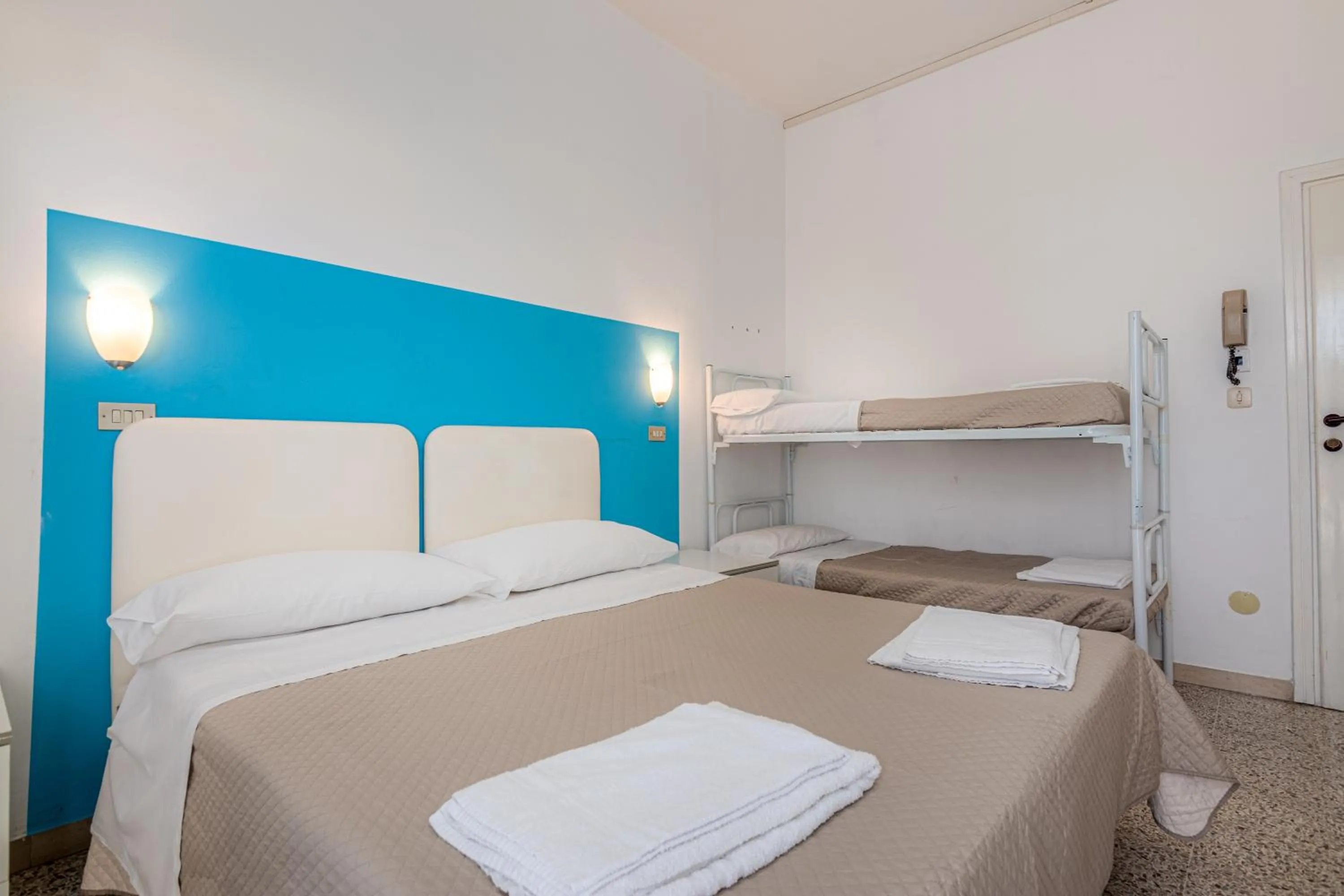 Bed in Hotel Serafini