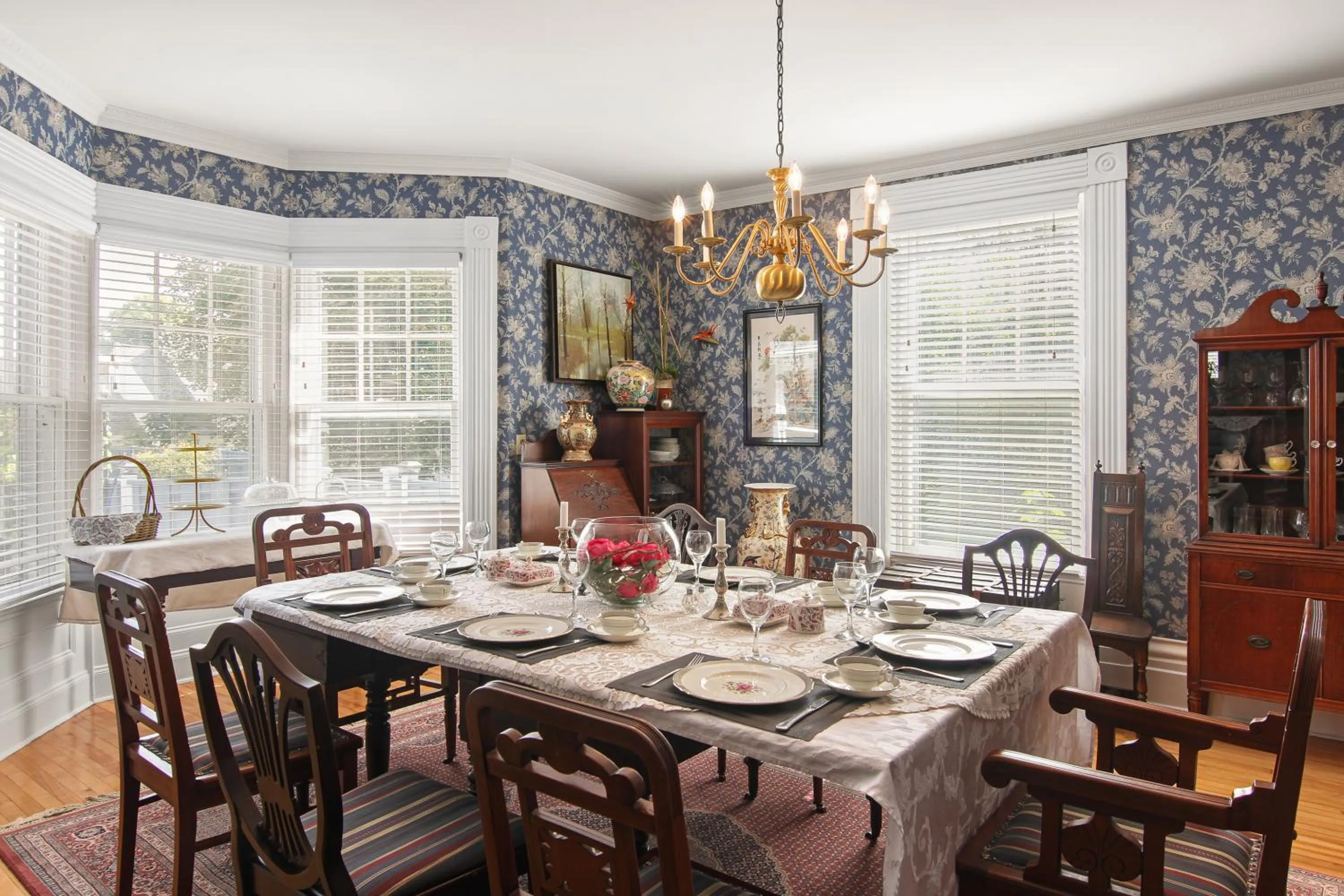 Dining area in The Dawson House Bed & Breakfast