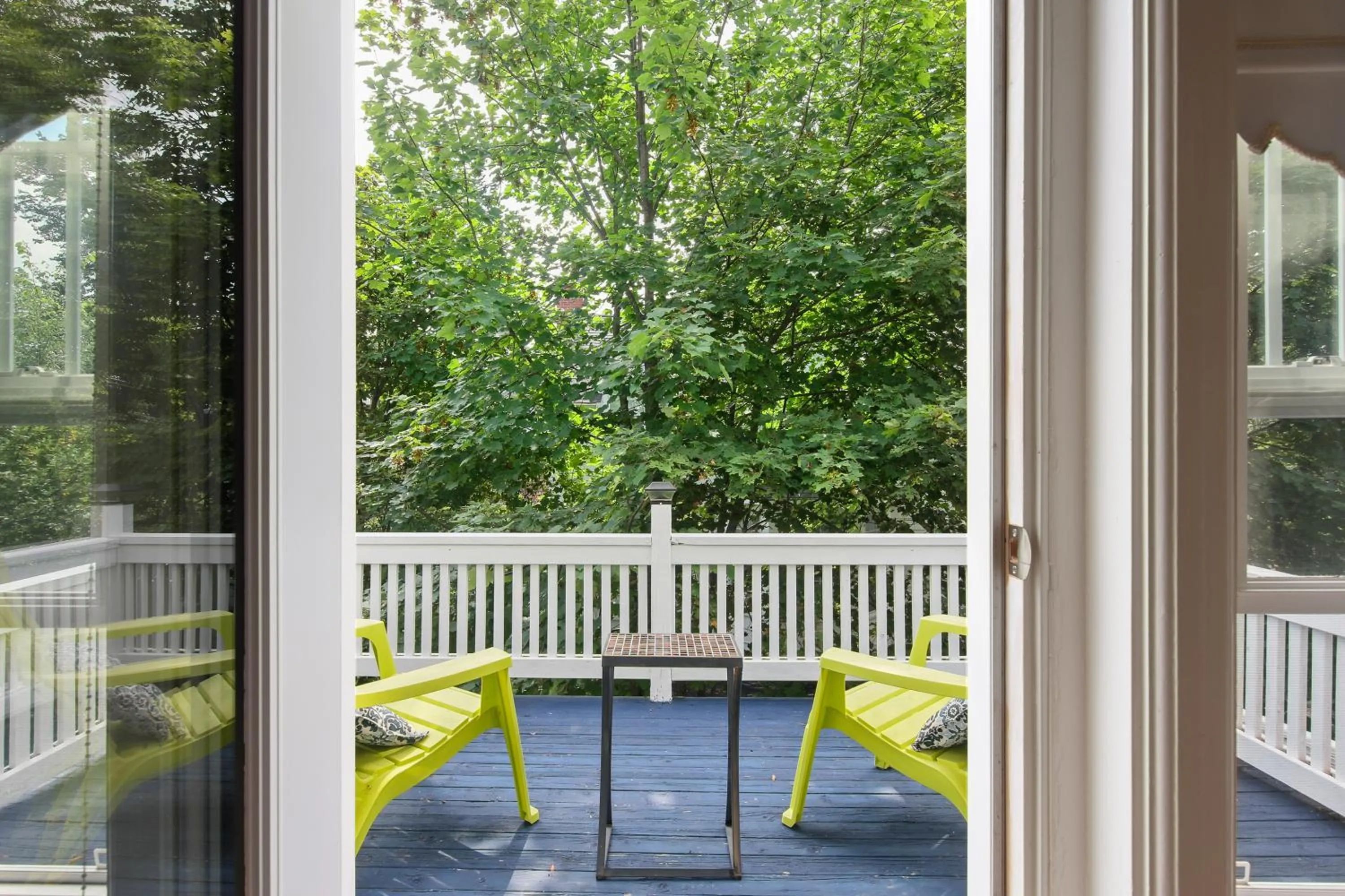 Balcony/Terrace in The Dawson House Bed & Breakfast