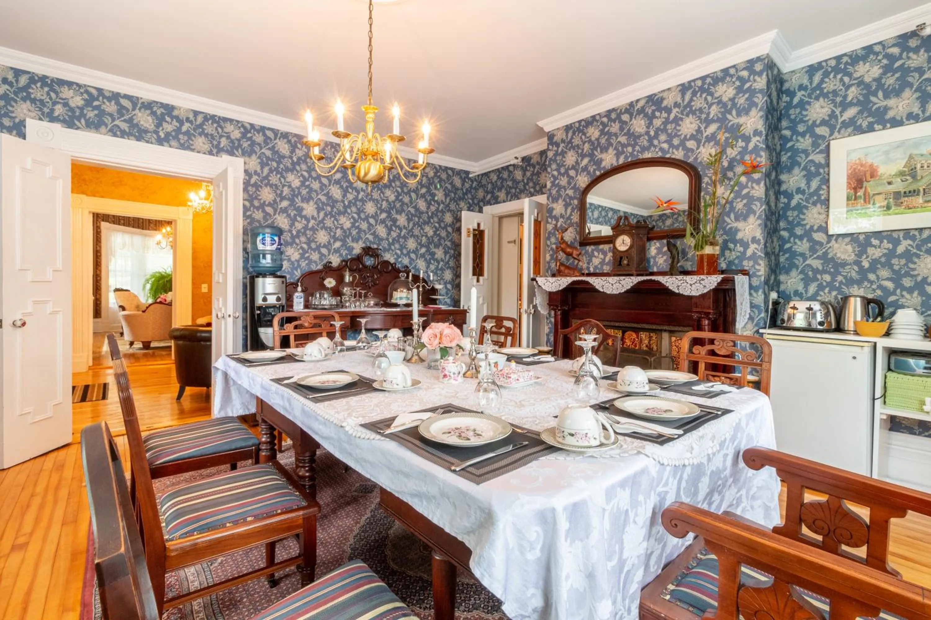 Dining area in The Dawson House Bed & Breakfast