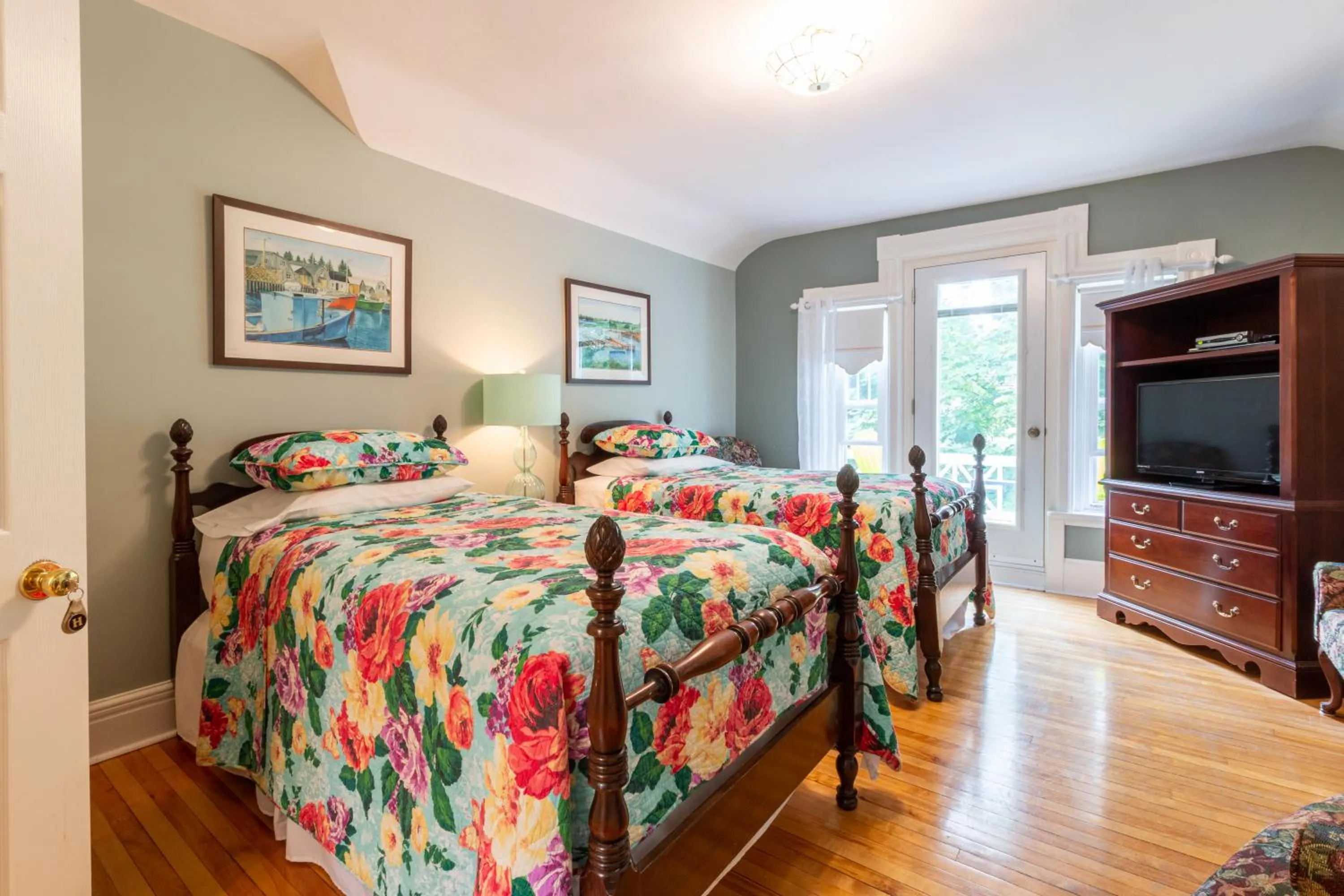 Balcony/Terrace, Bed in The Dawson House Bed & Breakfast