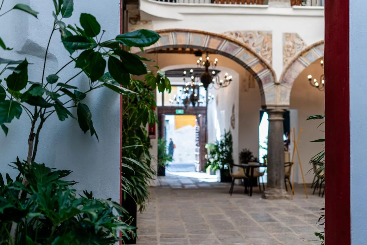 Patio in HOTEL BOUTIQUE CASONA 65