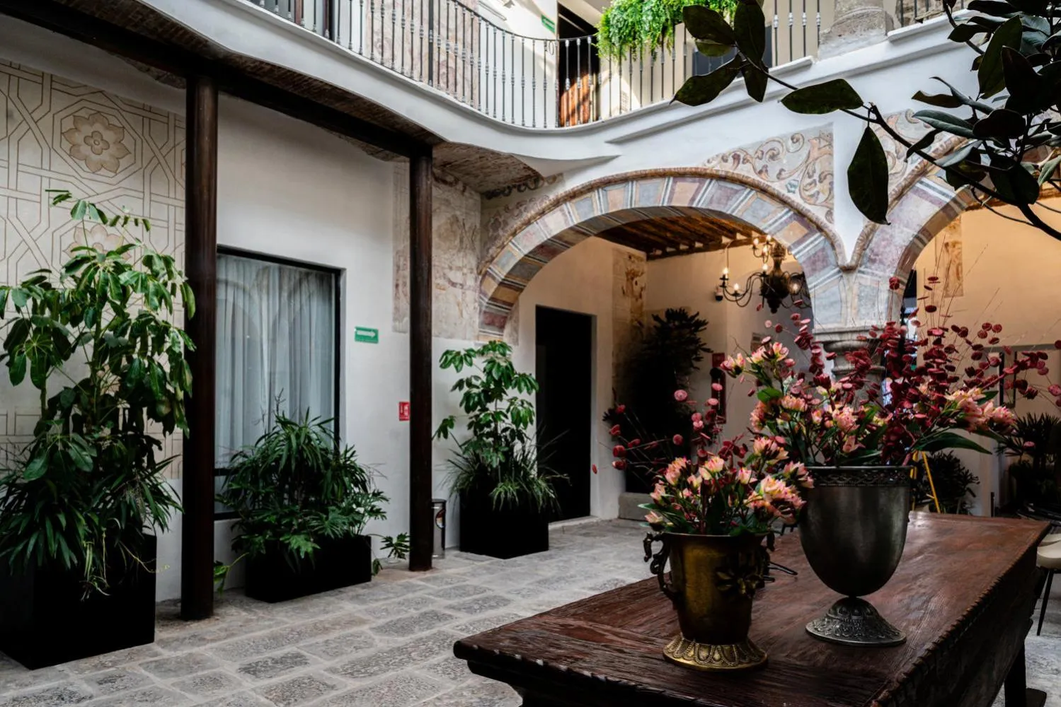 Patio in HOTEL BOUTIQUE CASONA 65