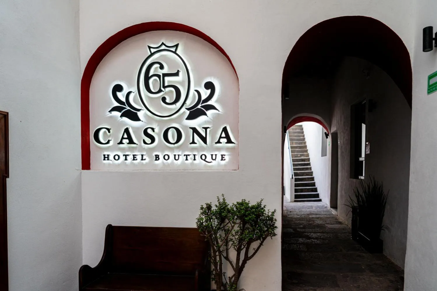 Property logo or sign in HOTEL BOUTIQUE CASONA 65