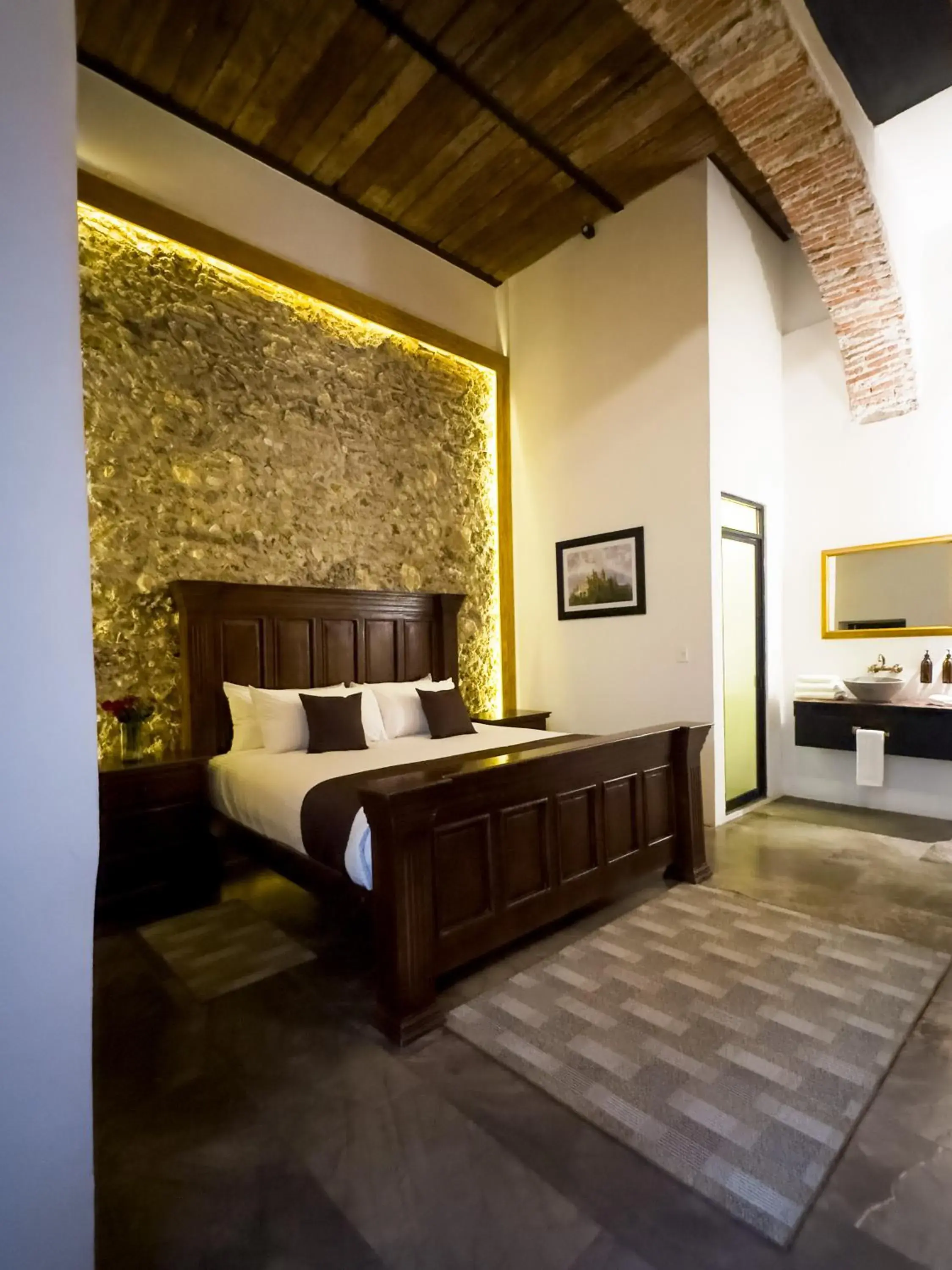 Bed in HOTEL BOUTIQUE CASONA 65 Bed in HOTEL BOUTIQUE CASONA 65