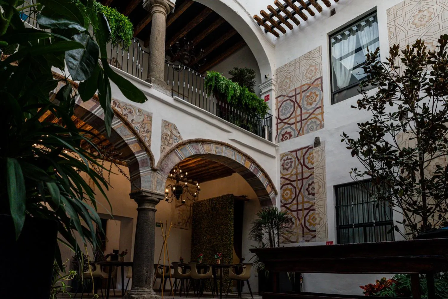 Patio in HOTEL BOUTIQUE CASONA 65
