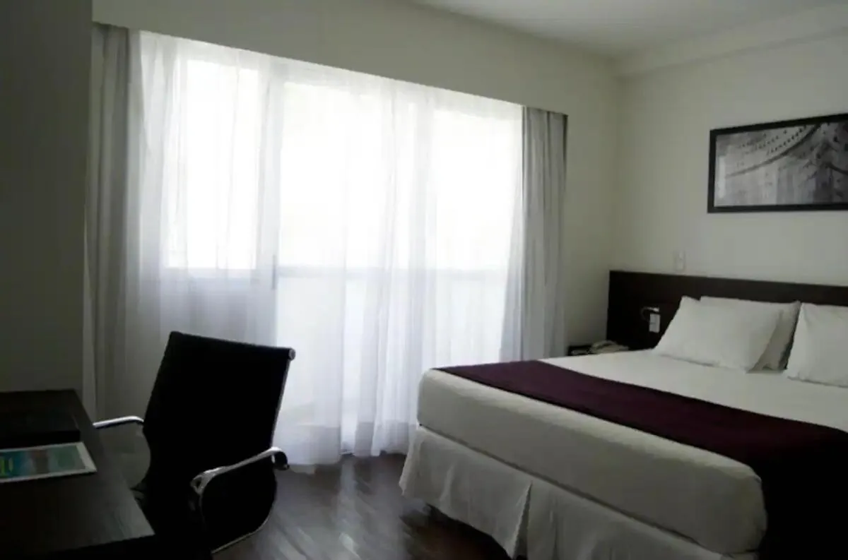 Bed in Apartamento Completo ao lado da lagoa da Pampulha