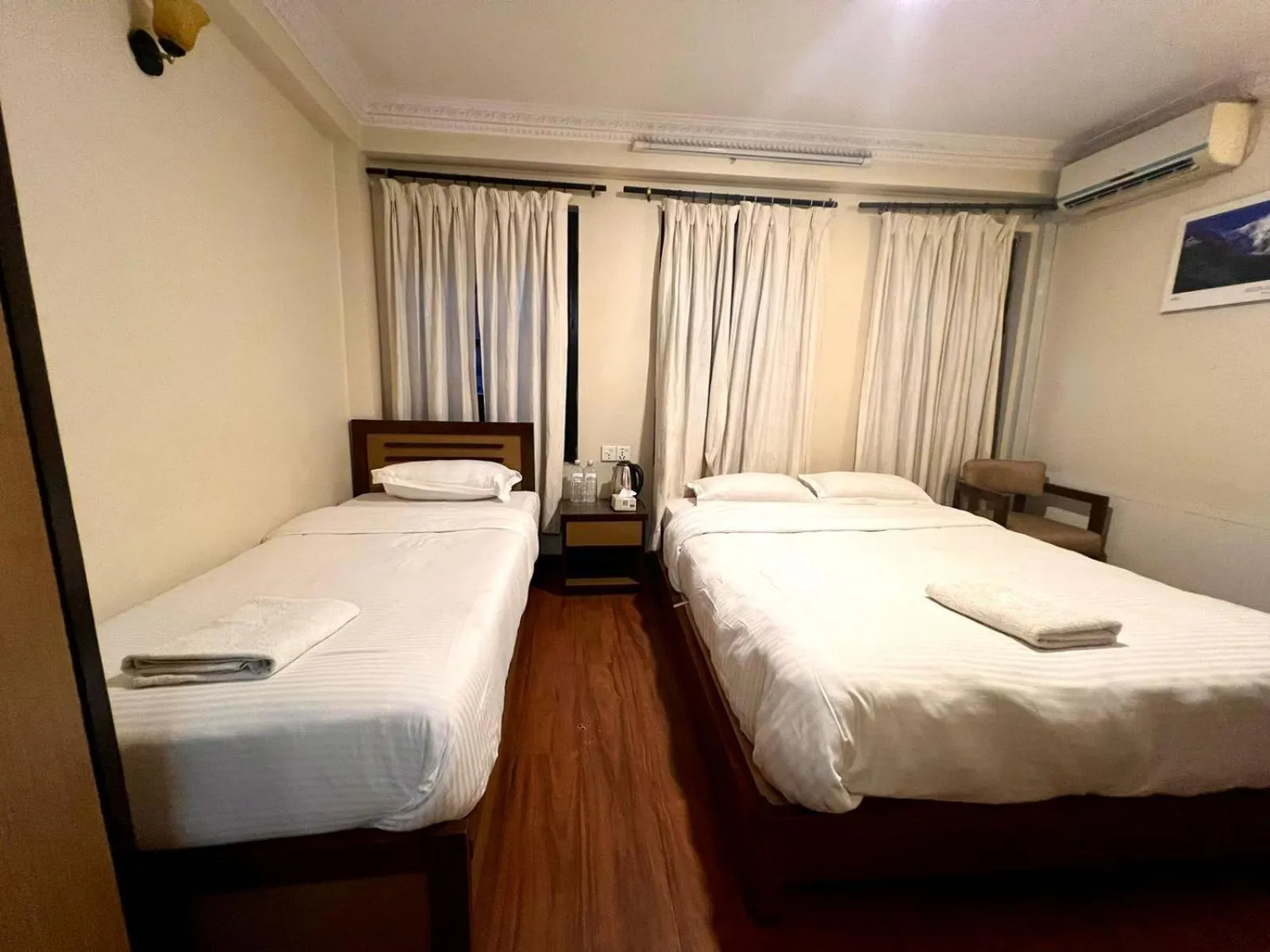 Bed in Taleju Grand Hotel