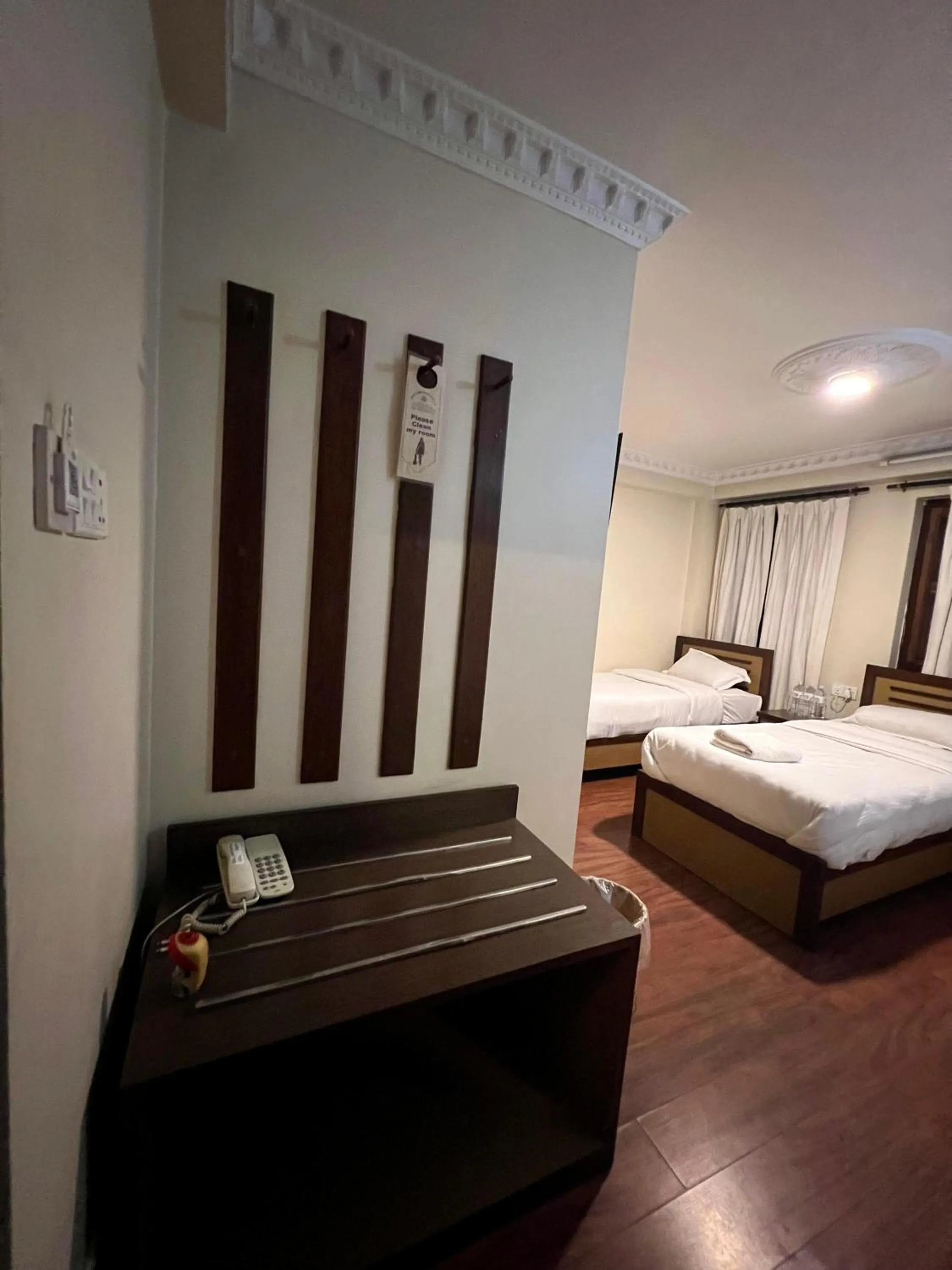 Bed in Taleju Grand Hotel