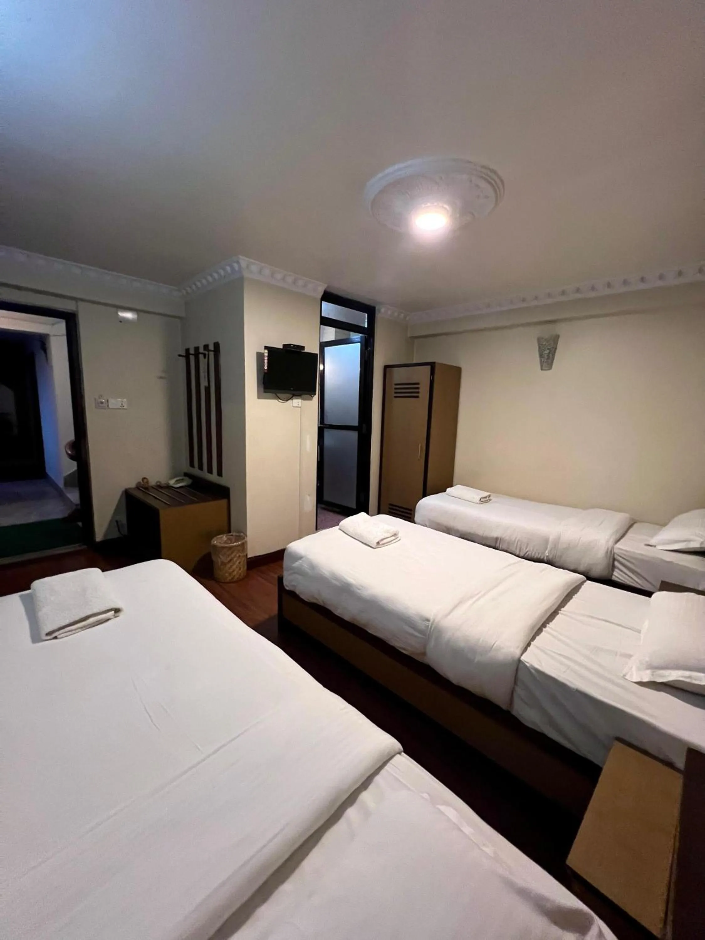 Bed in Taleju Grand Hotel