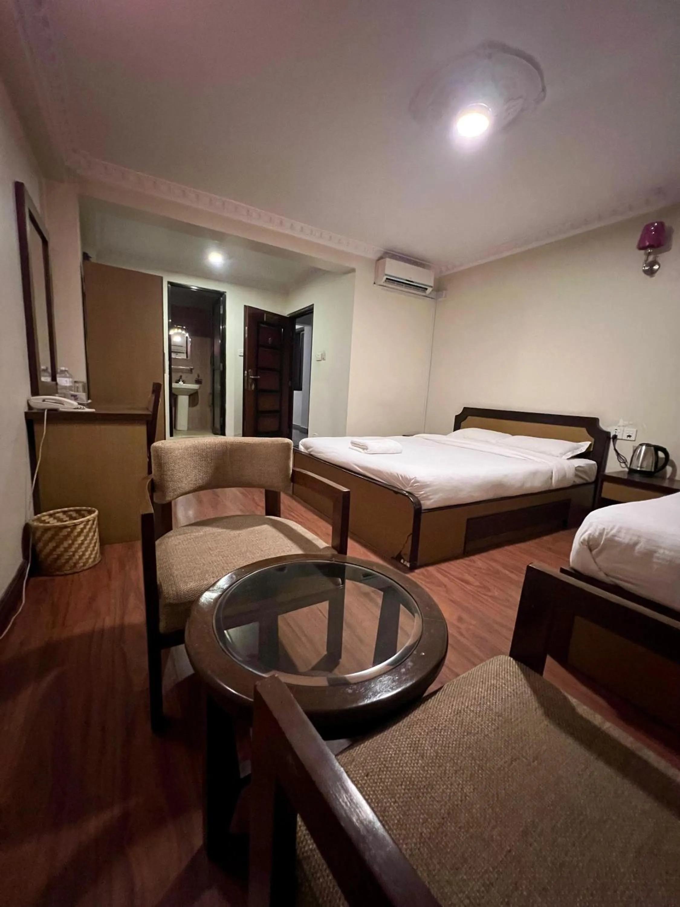 Bed in Taleju Grand Hotel