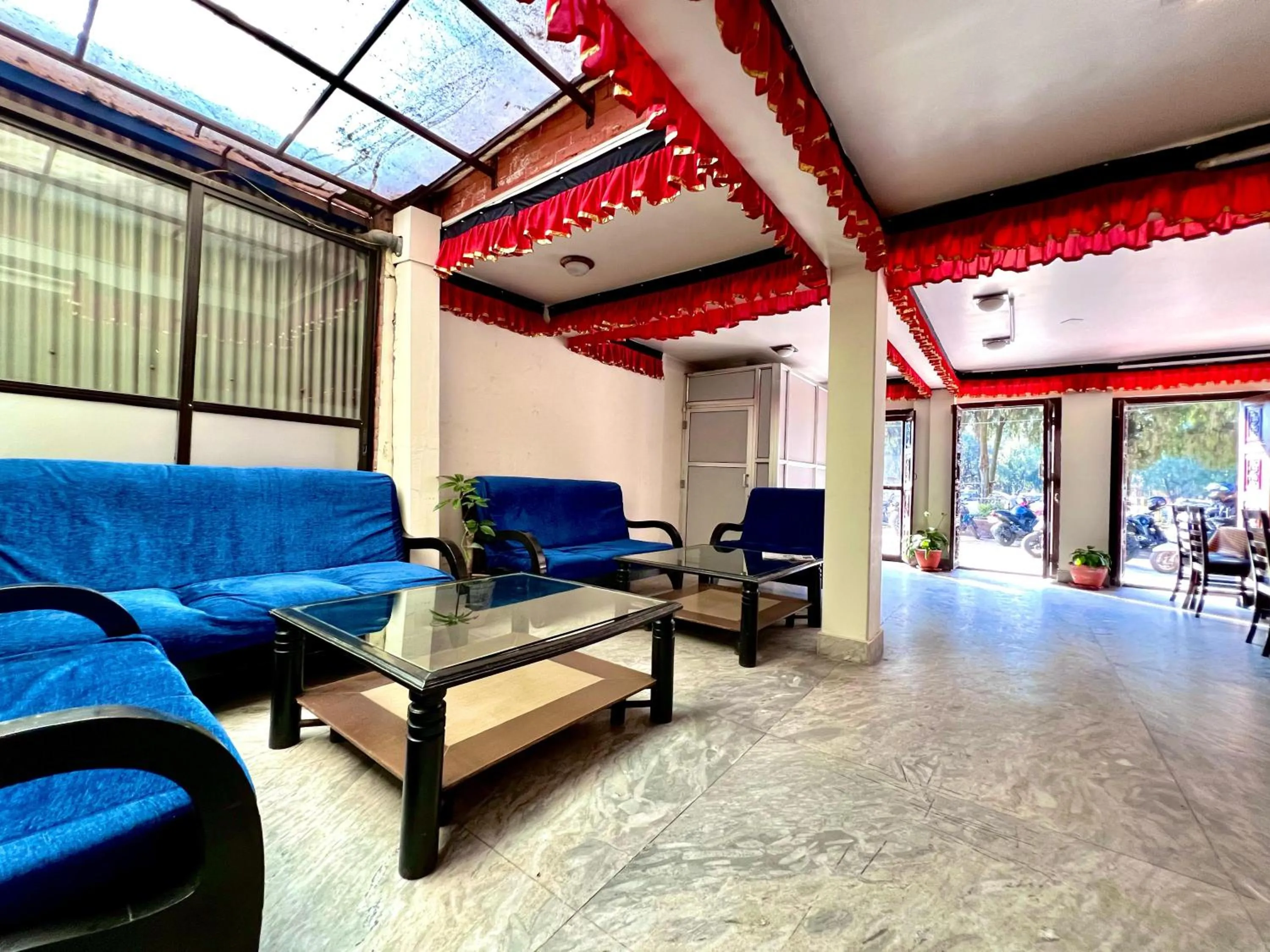 Seating area in Taleju Grand Hotel