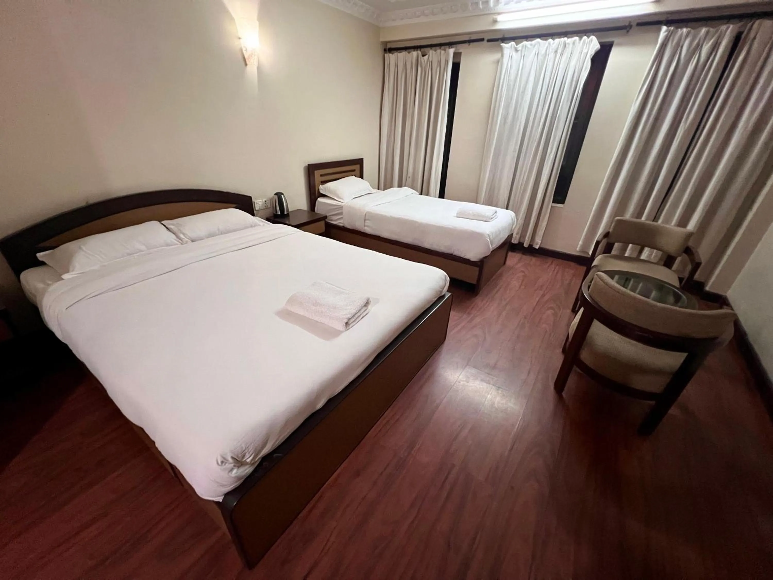 Bed in Taleju Grand Hotel