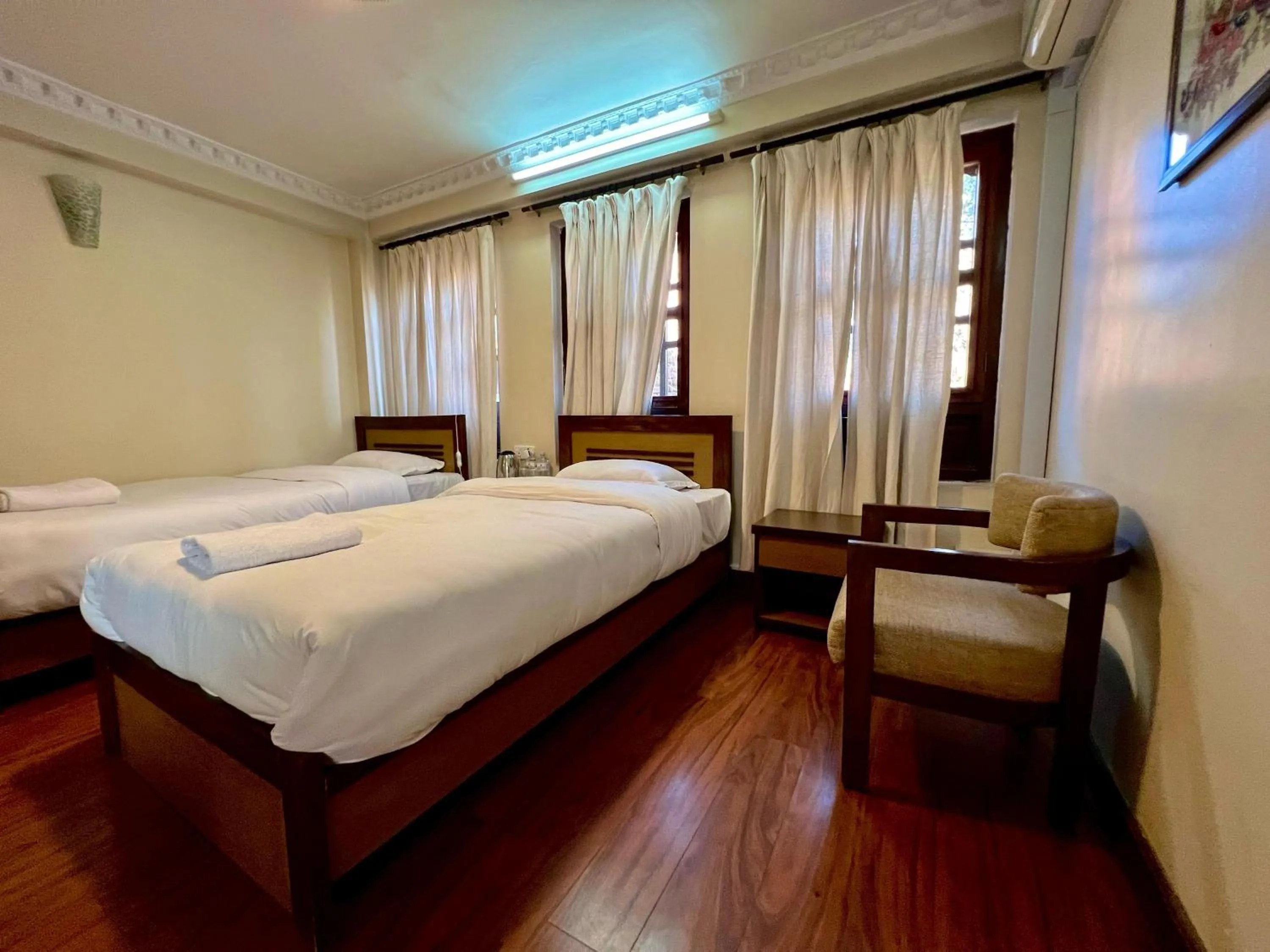 Bed in Taleju Grand Hotel