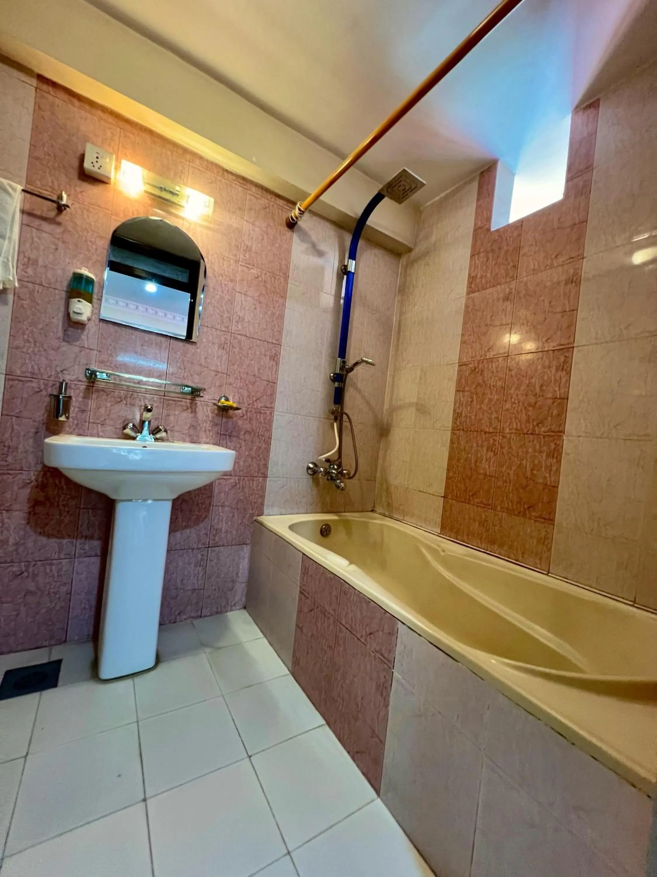 Shower in Taleju Grand Hotel